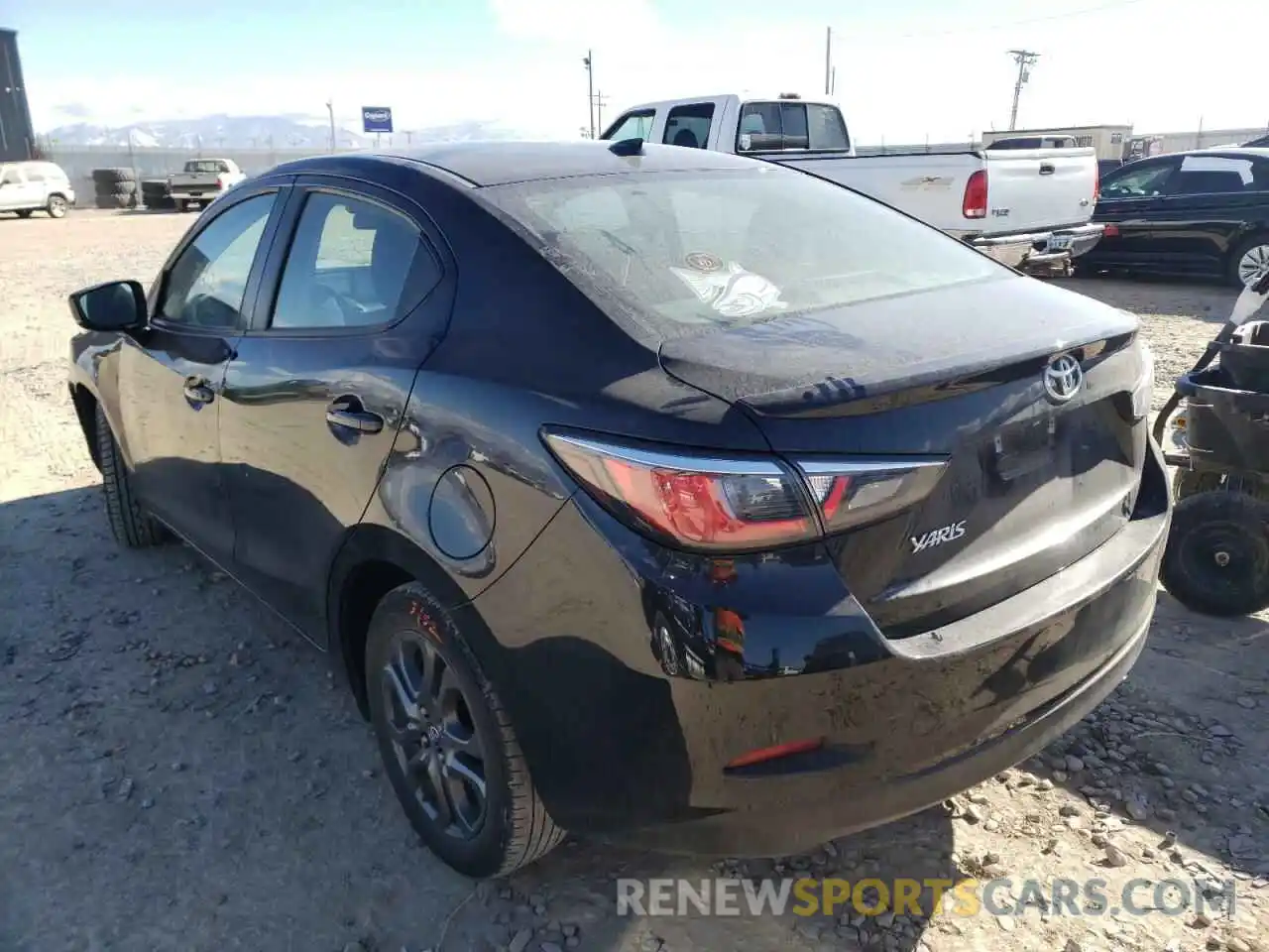 3 Photograph of a damaged car 3MYDLBYV9KY518199 TOYOTA YARIS 2019