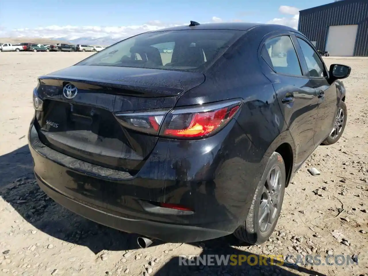 4 Photograph of a damaged car 3MYDLBYV9KY518199 TOYOTA YARIS 2019