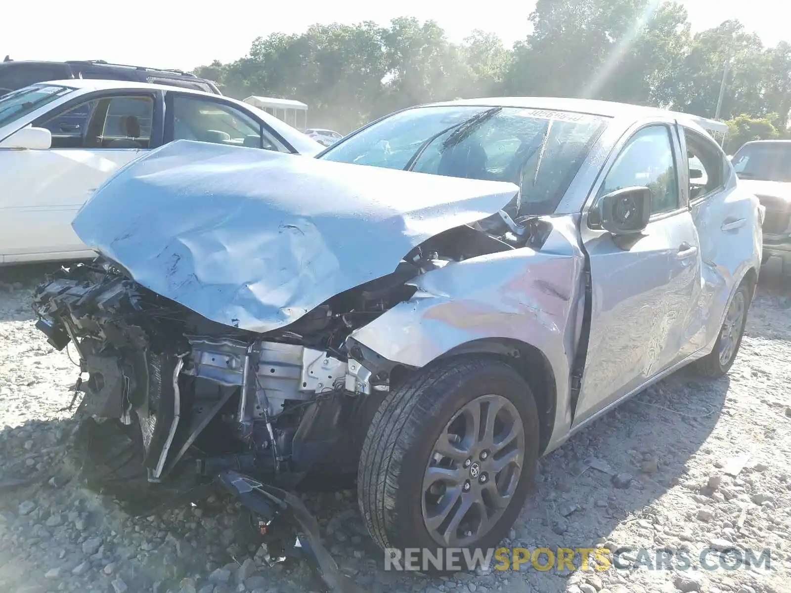 2 Photograph of a damaged car 3MYDLBYV9KY518509 TOYOTA YARIS 2019