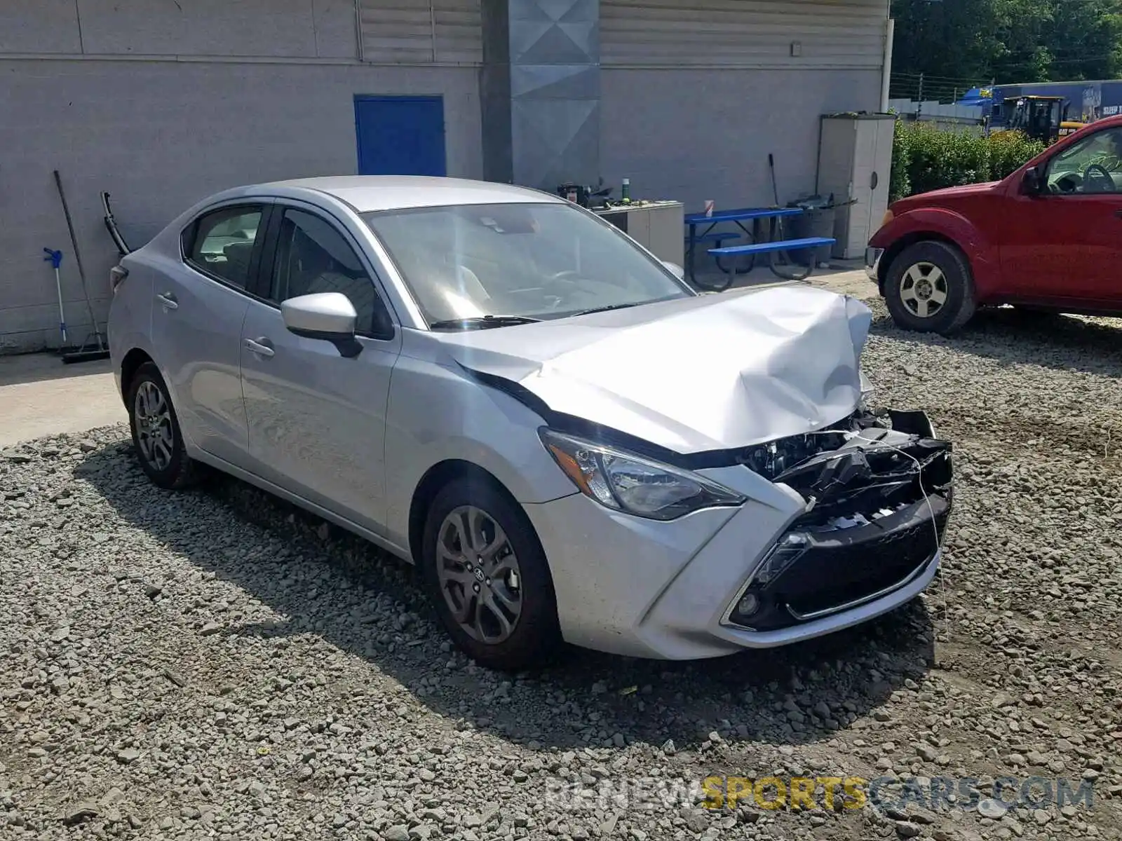 1 Photograph of a damaged car 3MYDLBYV9KY518798 TOYOTA YARIS 2019