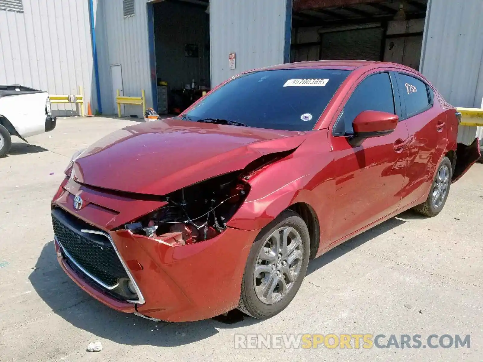 2 Photograph of a damaged car 3MYDLBYV9KY519210 TOYOTA YARIS 2019