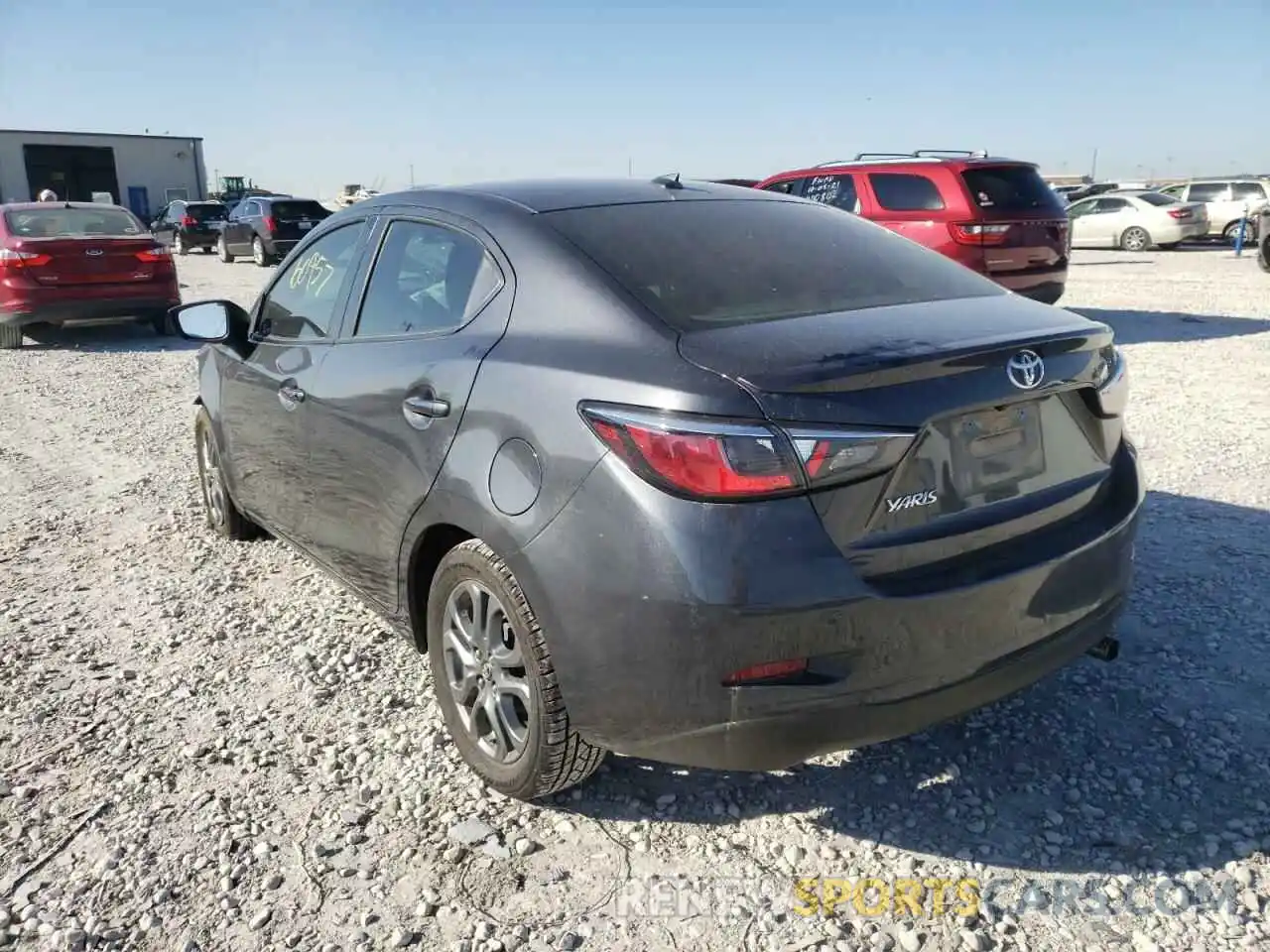 3 Photograph of a damaged car 3MYDLBYV9KY519806 TOYOTA YARIS 2019