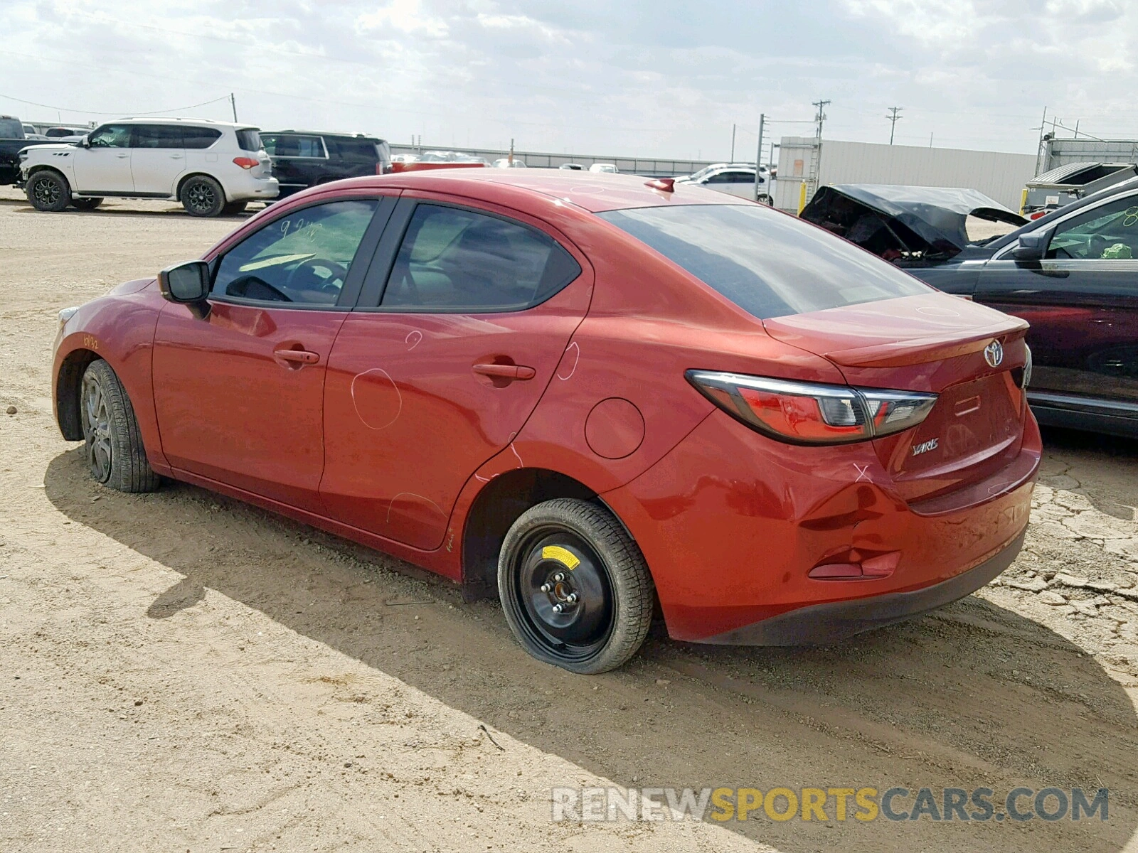 3 Photograph of a damaged car 3MYDLBYV9KY520230 TOYOTA YARIS 2019