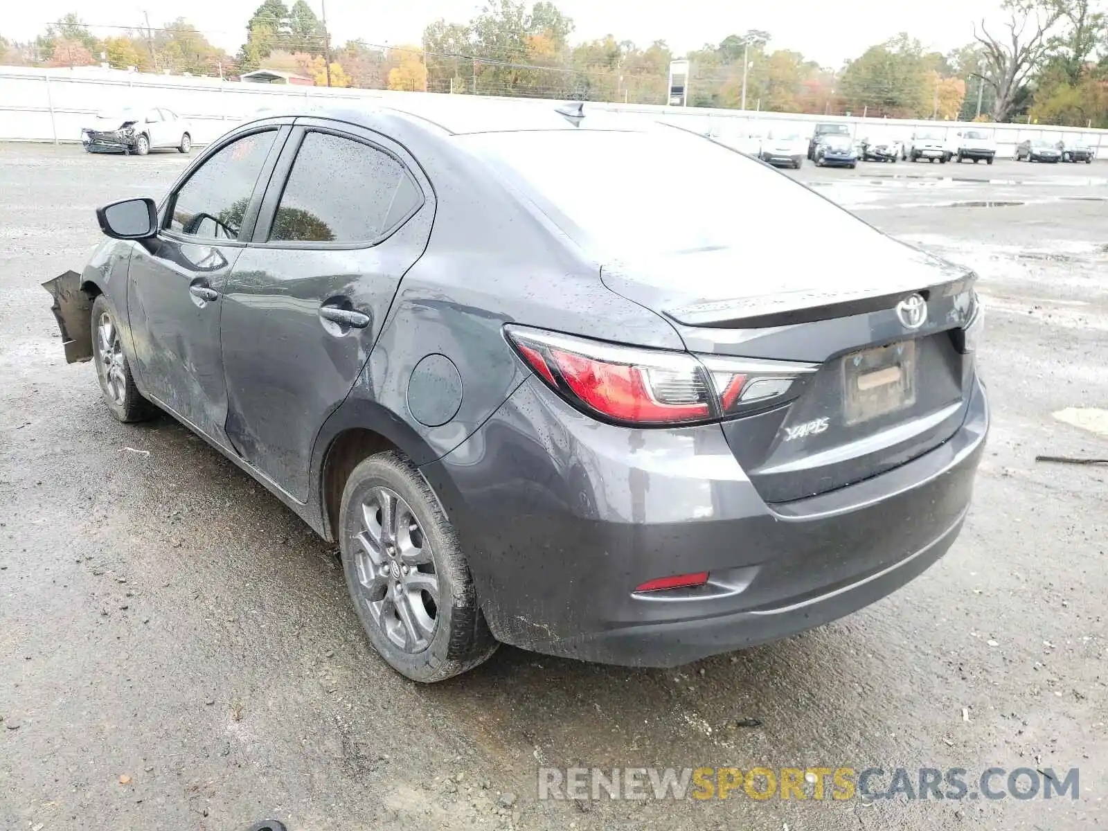 3 Photograph of a damaged car 3MYDLBYV9KY520986 TOYOTA YARIS 2019