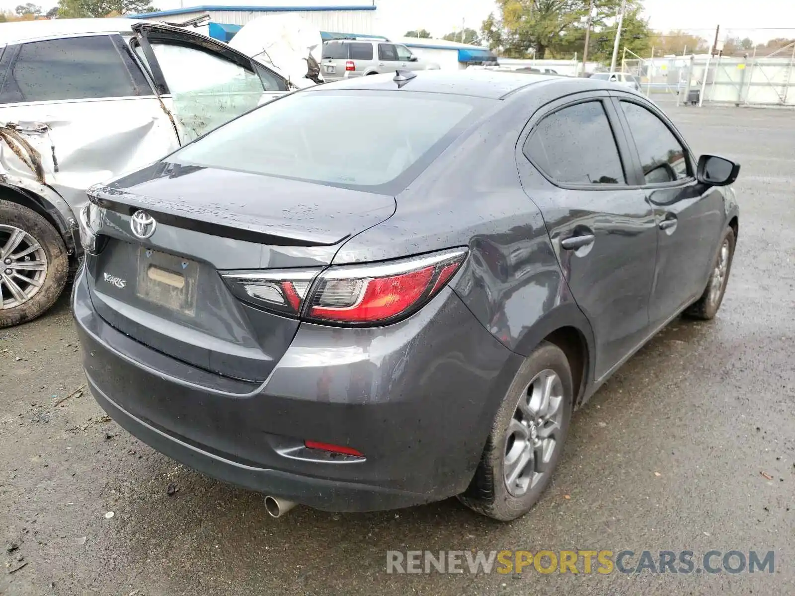 4 Photograph of a damaged car 3MYDLBYV9KY520986 TOYOTA YARIS 2019