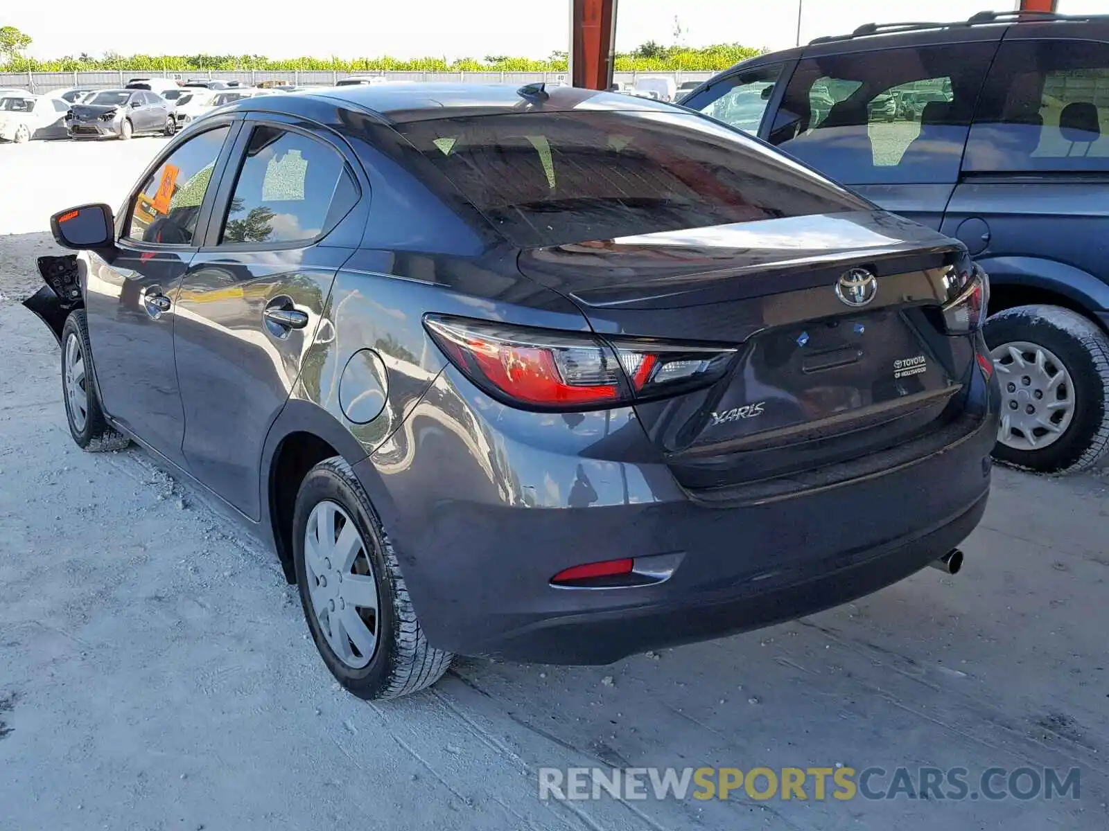 3 Photograph of a damaged car 3MYDLBYV9KY521068 TOYOTA YARIS 2019