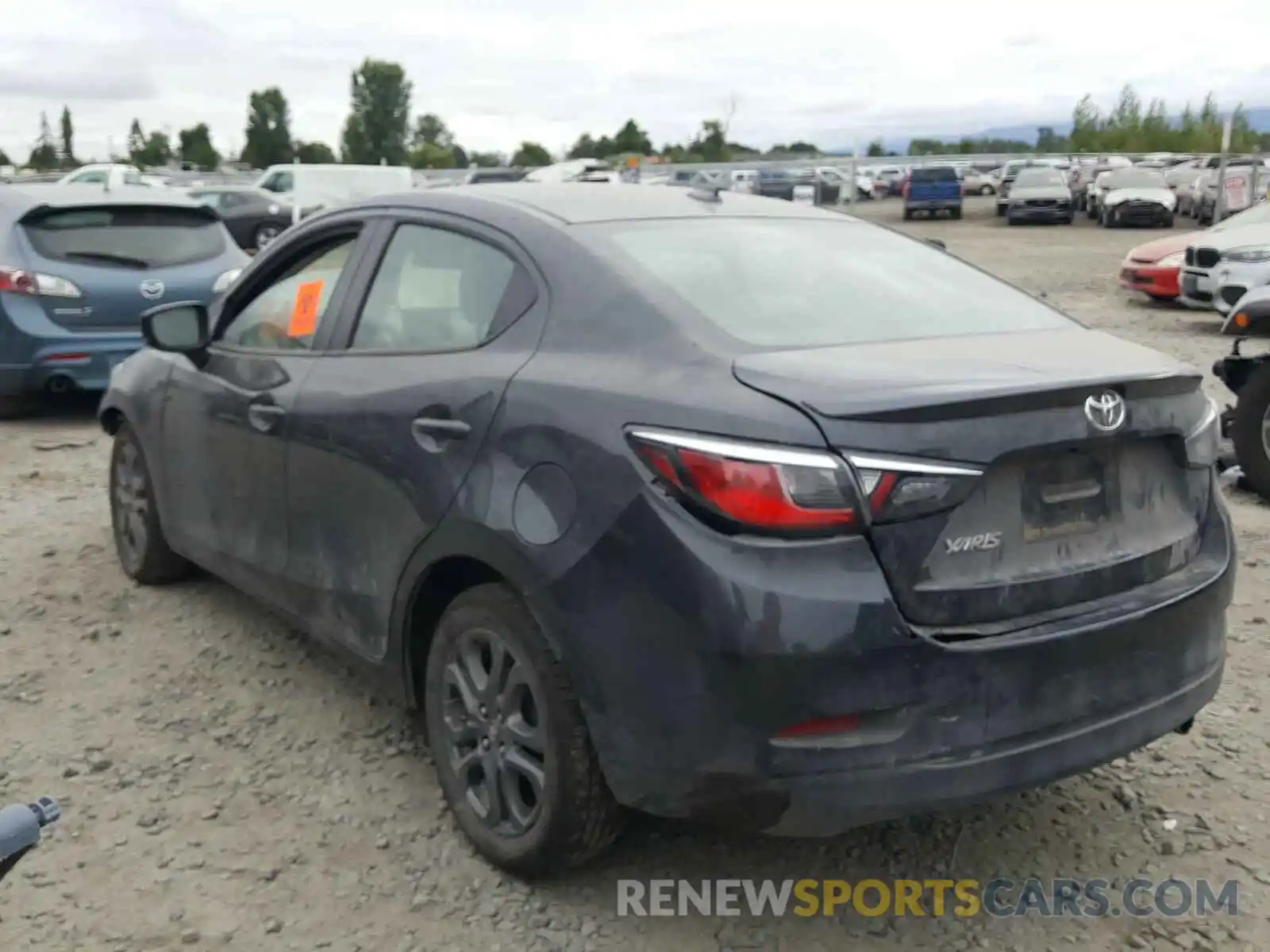 3 Photograph of a damaged car 3MYDLBYV9KY521961 TOYOTA YARIS 2019