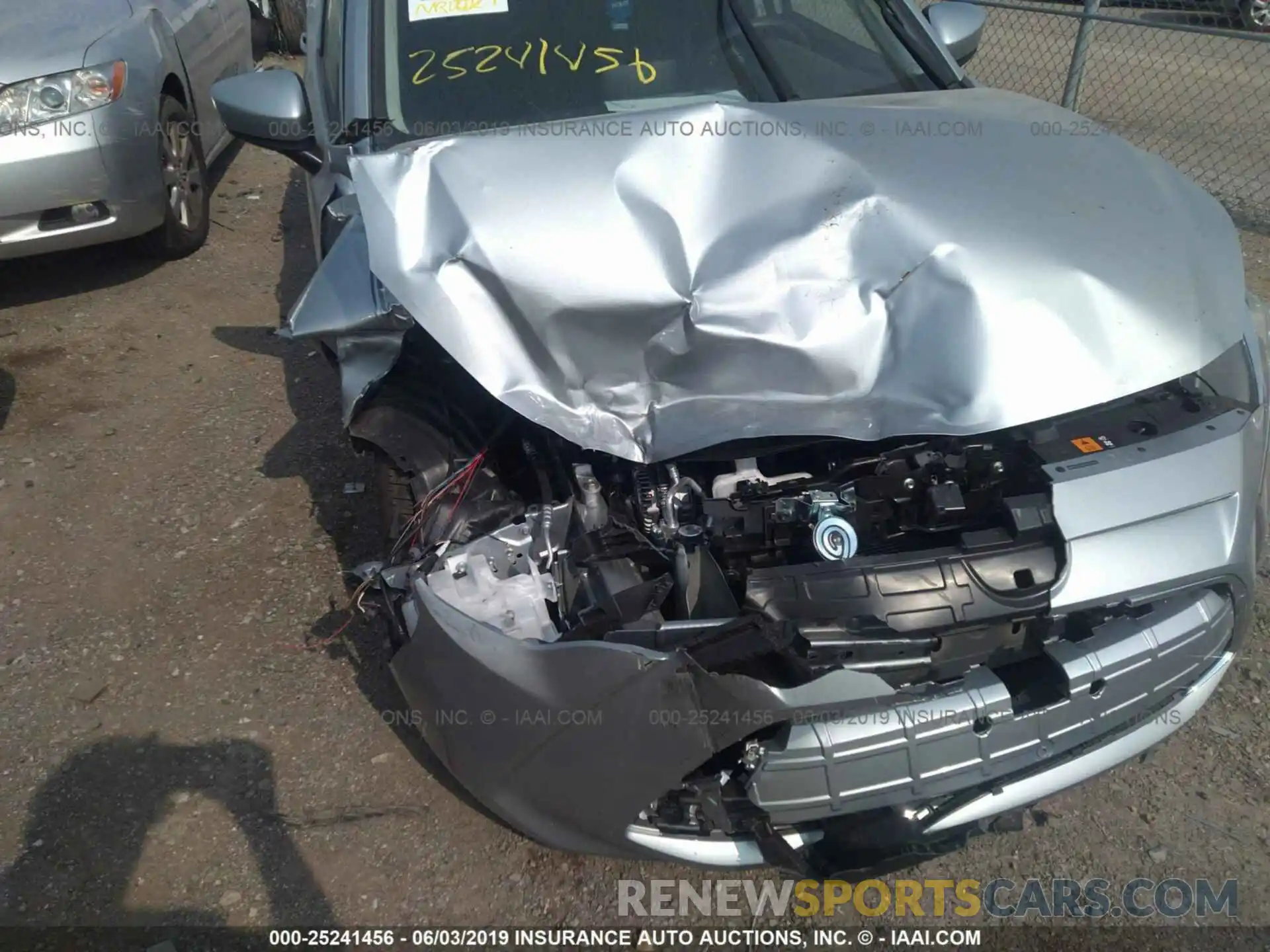 6 Photograph of a damaged car 3MYDLBYV9KY524133 TOYOTA YARIS 2019