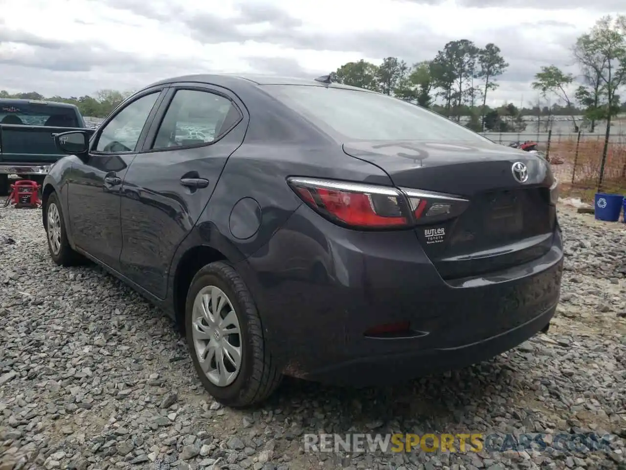 3 Photograph of a damaged car 3MYDLBYV9KY524567 TOYOTA YARIS 2019