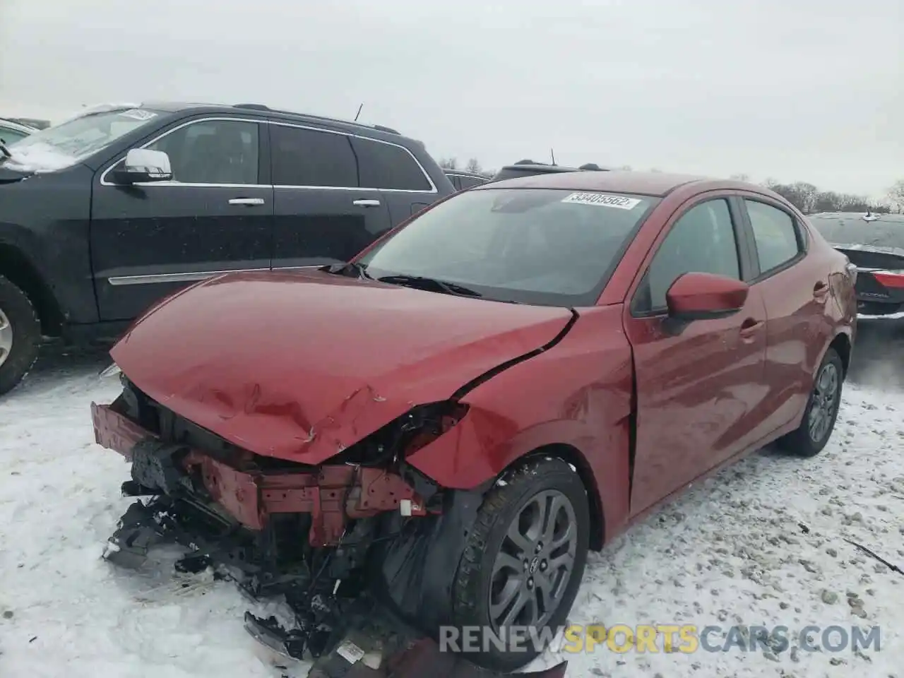 2 Photograph of a damaged car 3MYDLBYV9KY524665 TOYOTA YARIS 2019