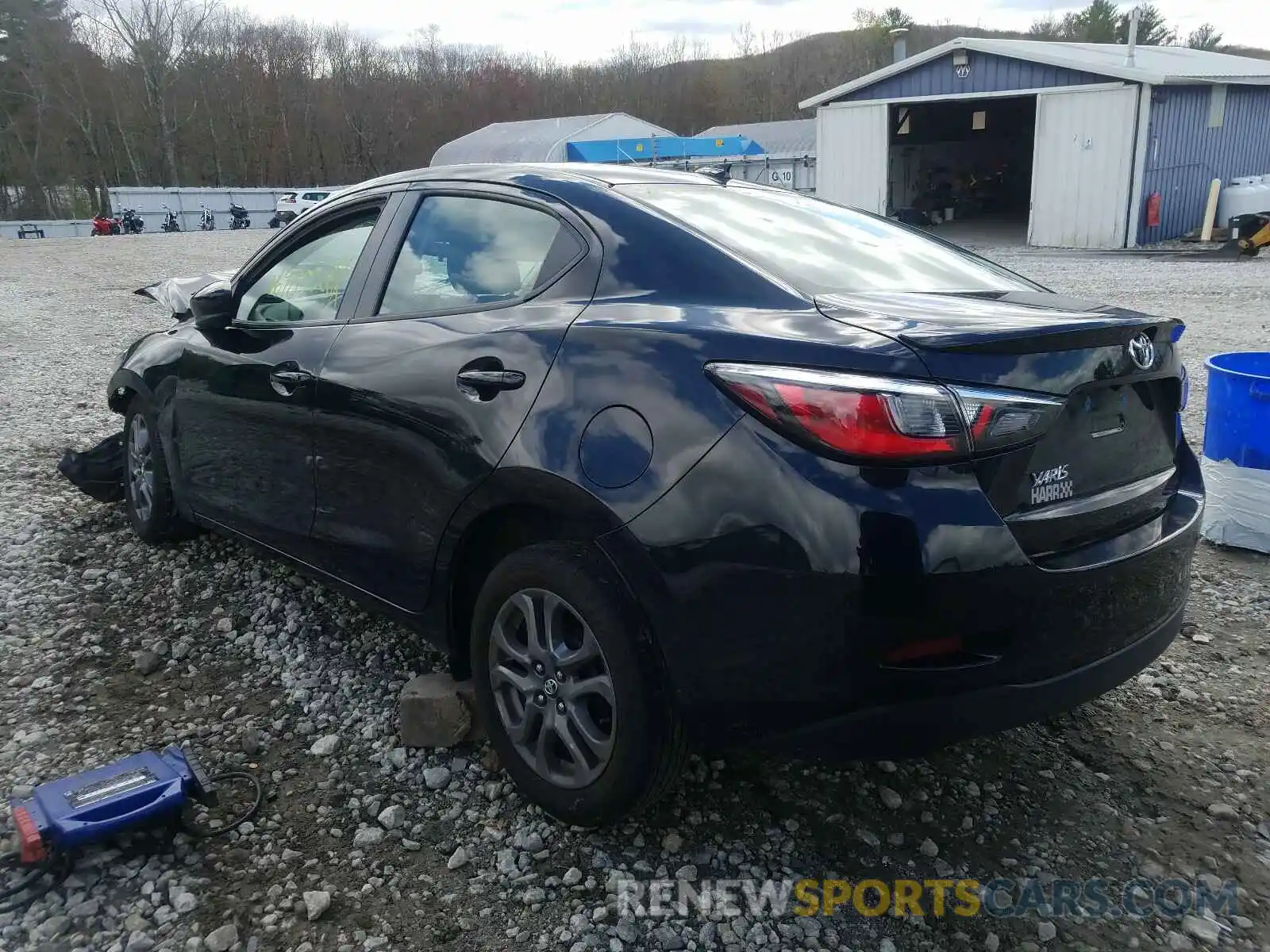 3 Photograph of a damaged car 3MYDLBYV9KY524679 TOYOTA YARIS 2019