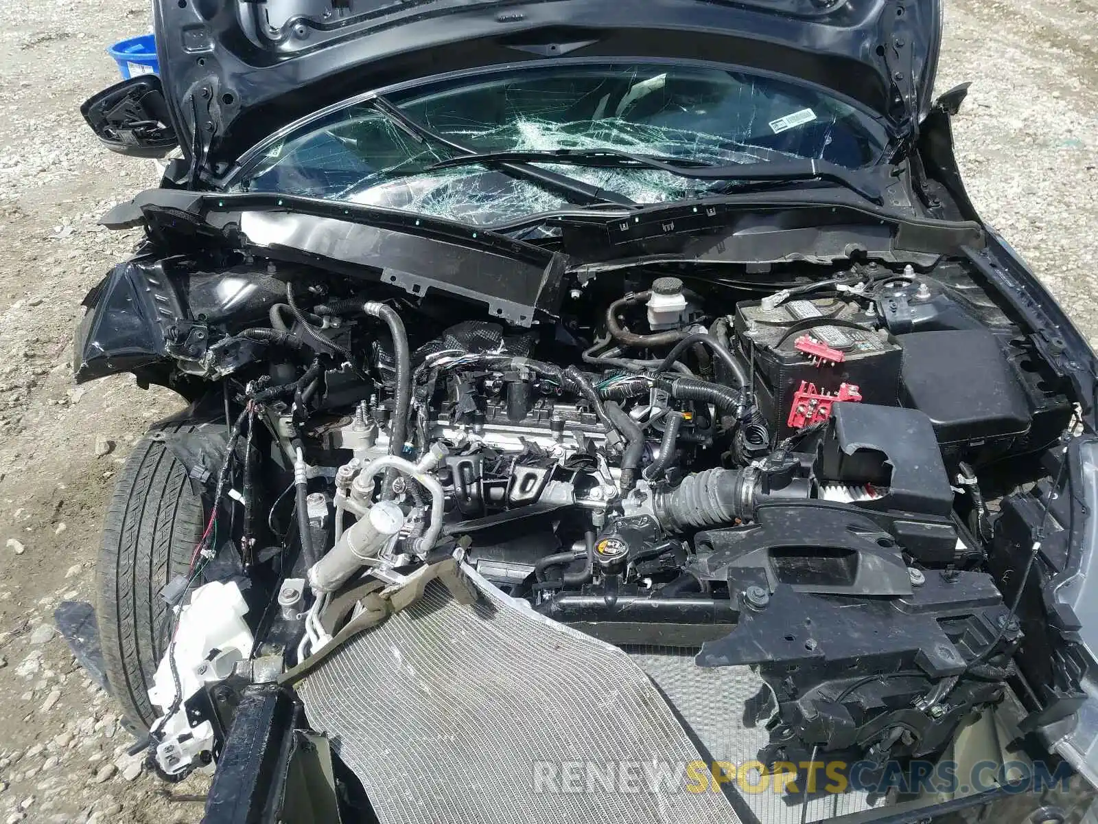 7 Photograph of a damaged car 3MYDLBYV9KY524679 TOYOTA YARIS 2019