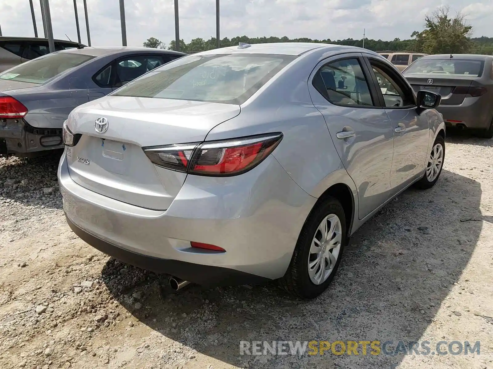 4 Photograph of a damaged car 3MYDLBYV9KY524908 TOYOTA YARIS 2019