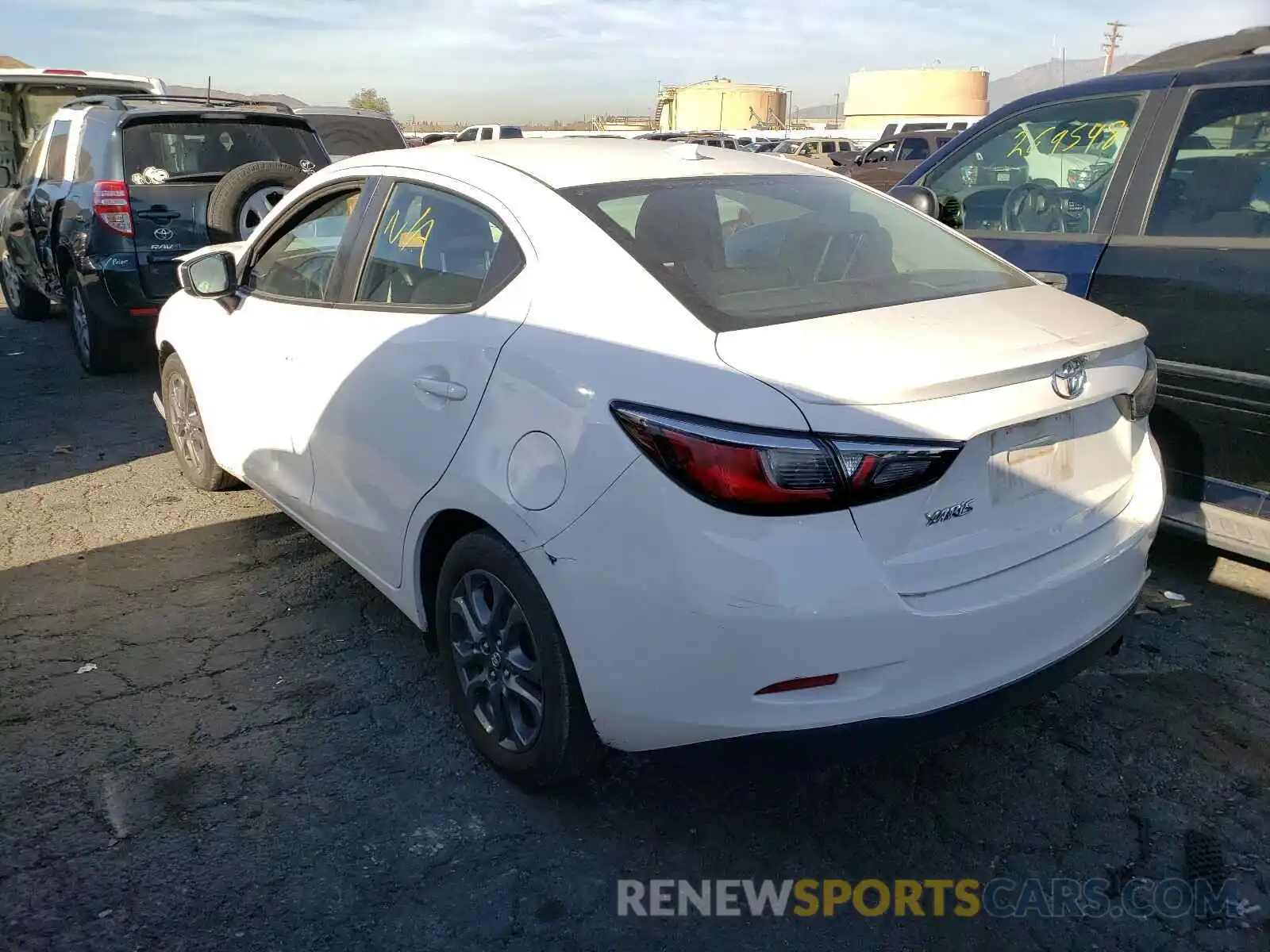 3 Photograph of a damaged car 3MYDLBYV9KY525007 TOYOTA YARIS 2019