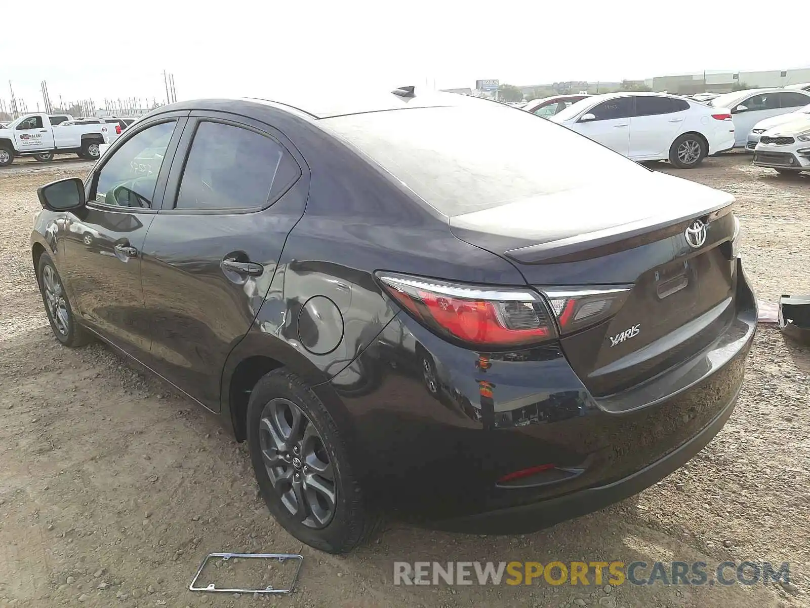 3 Photograph of a damaged car 3MYDLBYV9KY525590 TOYOTA YARIS 2019