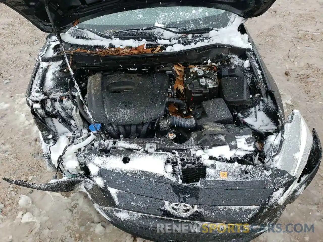 7 Photograph of a damaged car 3MYDLBYV9KY526237 TOYOTA YARIS 2019