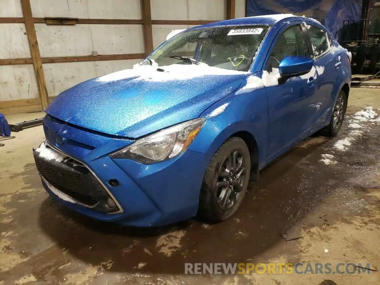 2 Photograph of a damaged car 3MYDLBYV9KY526416 TOYOTA YARIS 2019