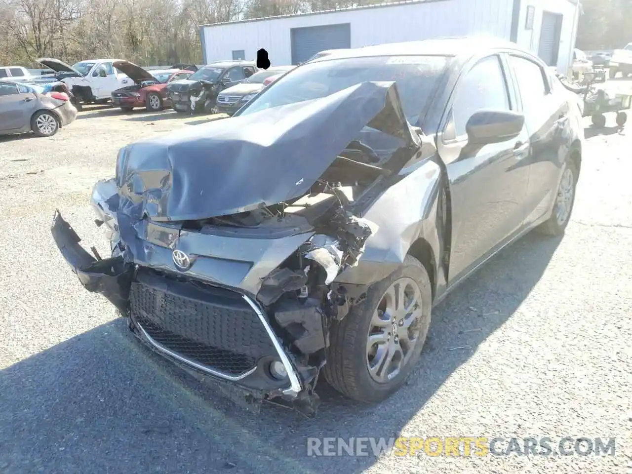 2 Photograph of a damaged car 3MYDLBYV9KY528263 TOYOTA YARIS 2019