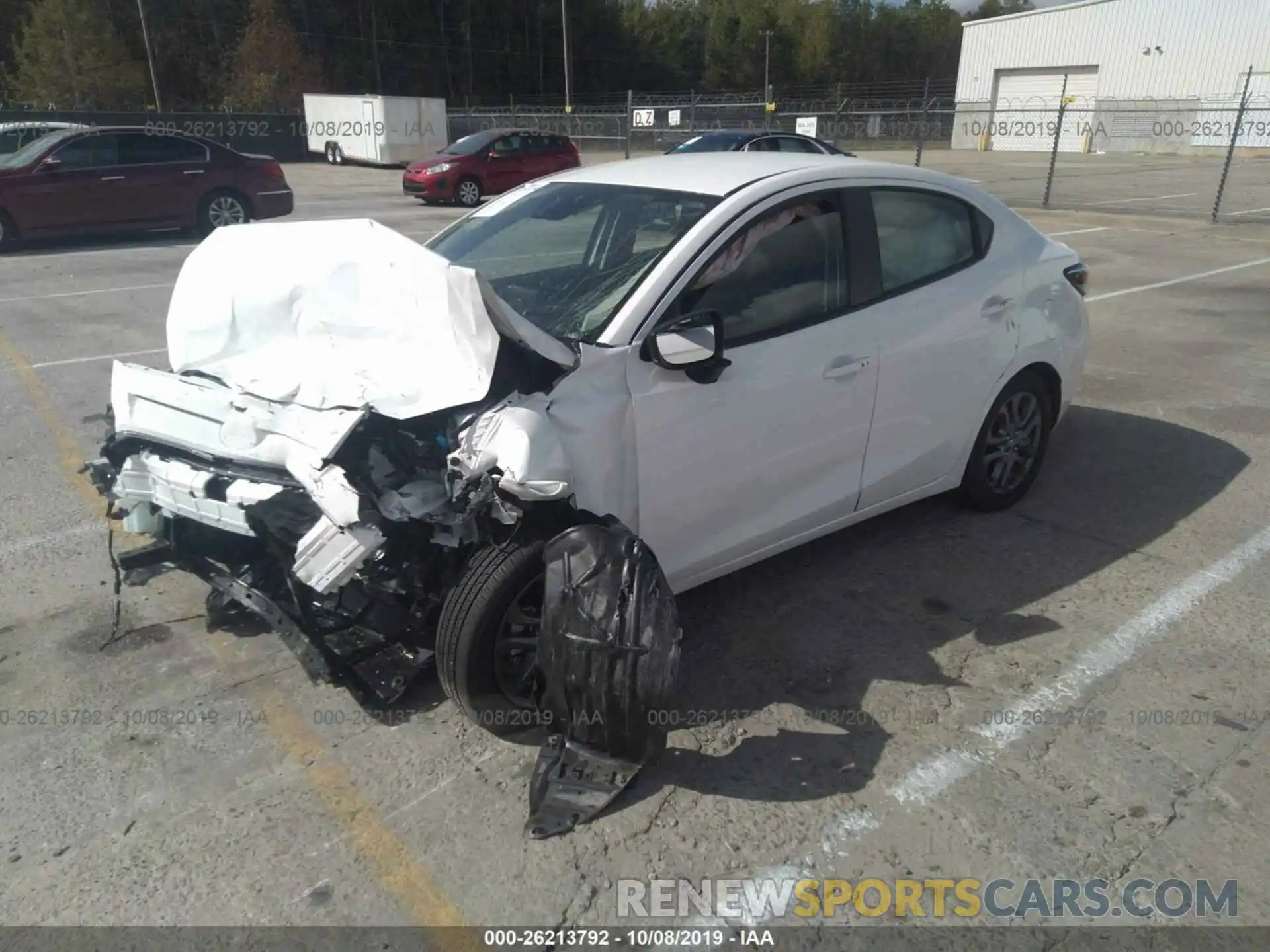 2 Photograph of a damaged car 3MYDLBYV9KY528702 TOYOTA YARIS 2019