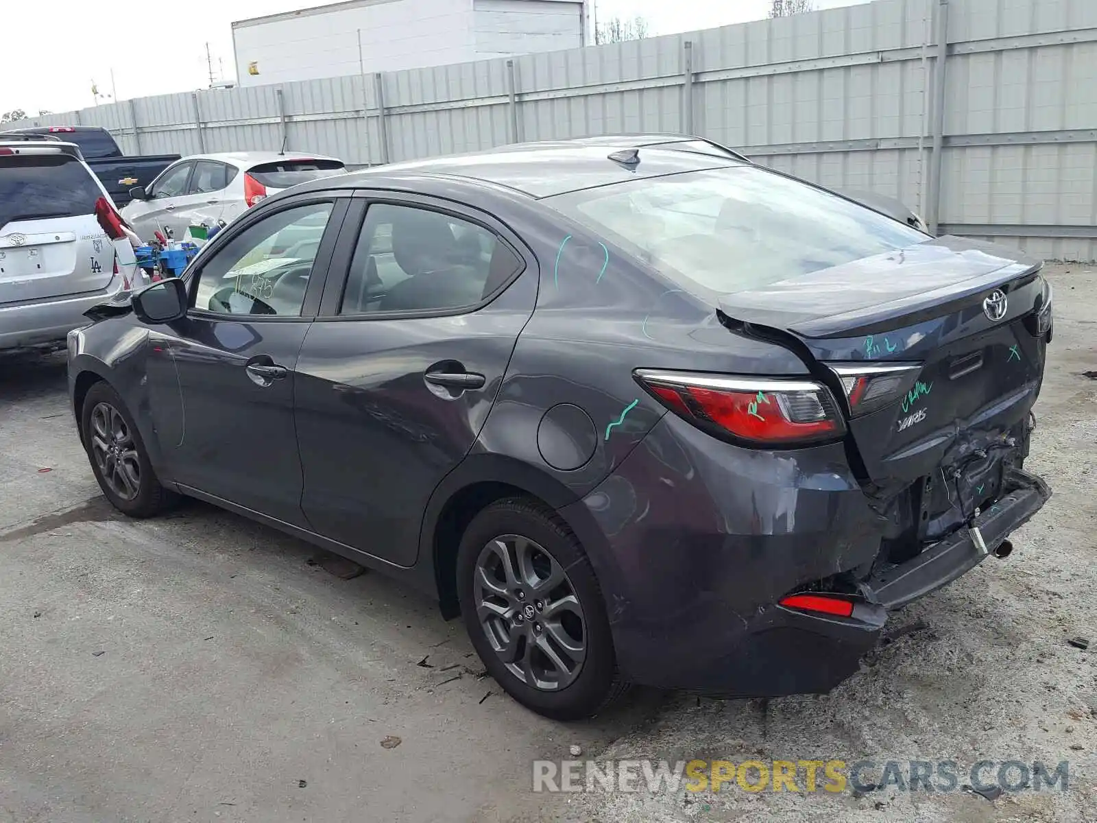 3 Photograph of a damaged car 3MYDLBYVXKY502173 TOYOTA YARIS 2019