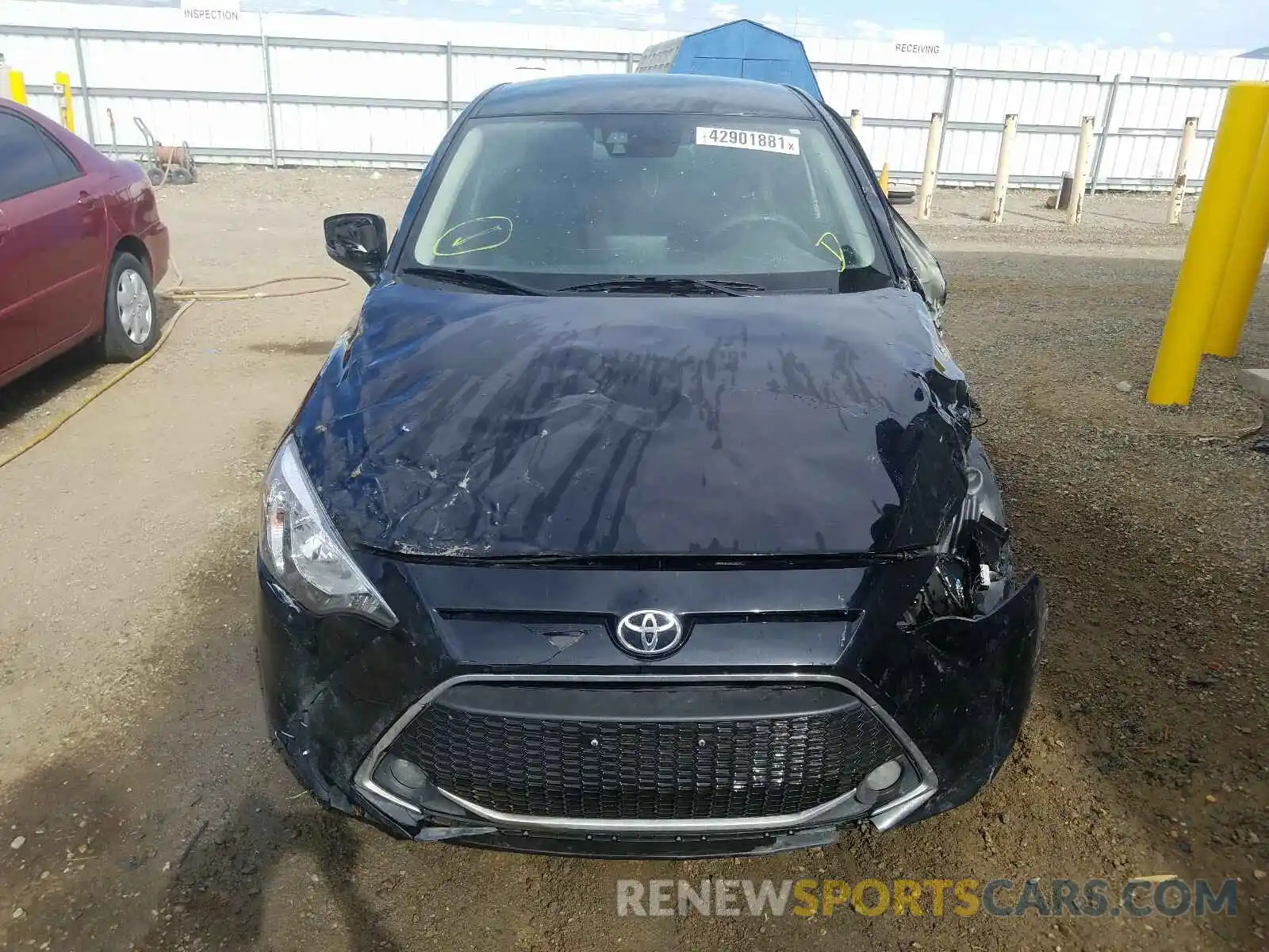 9 Photograph of a damaged car 3MYDLBYVXKY502917 TOYOTA YARIS 2019