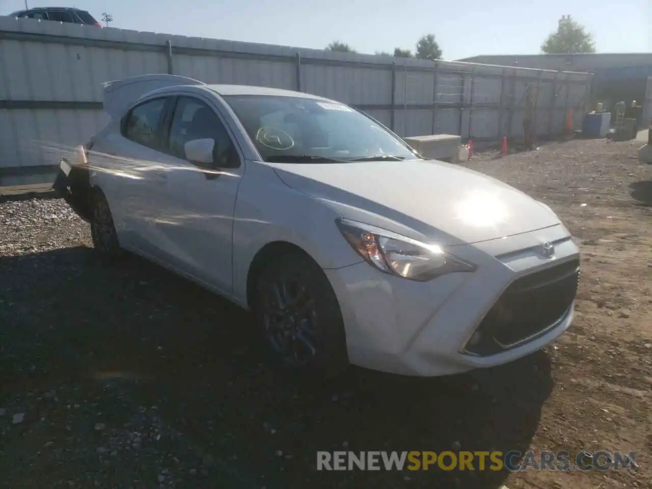 1 Photograph of a damaged car 3MYDLBYVXKY503162 TOYOTA YARIS 2019