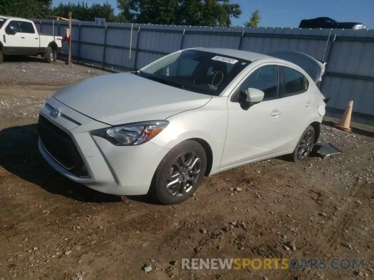 2 Photograph of a damaged car 3MYDLBYVXKY503162 TOYOTA YARIS 2019