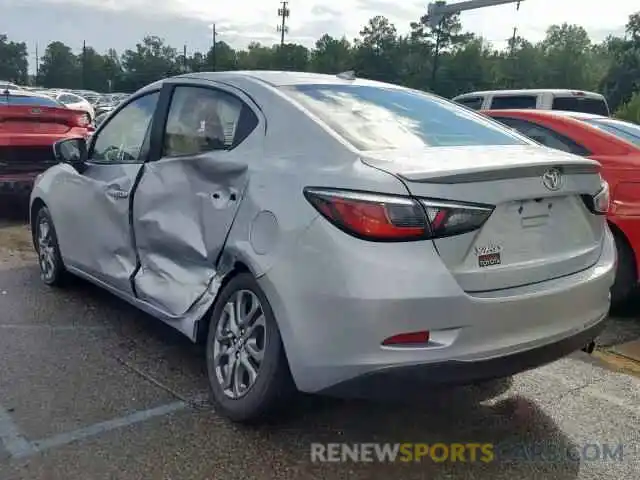 3 Photograph of a damaged car 3MYDLBYVXKY503436 TOYOTA YARIS 2019