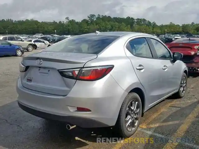 4 Photograph of a damaged car 3MYDLBYVXKY503436 TOYOTA YARIS 2019