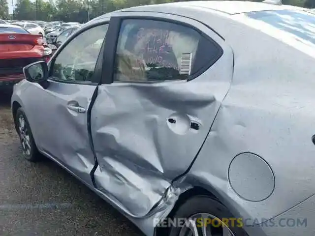 9 Photograph of a damaged car 3MYDLBYVXKY503436 TOYOTA YARIS 2019