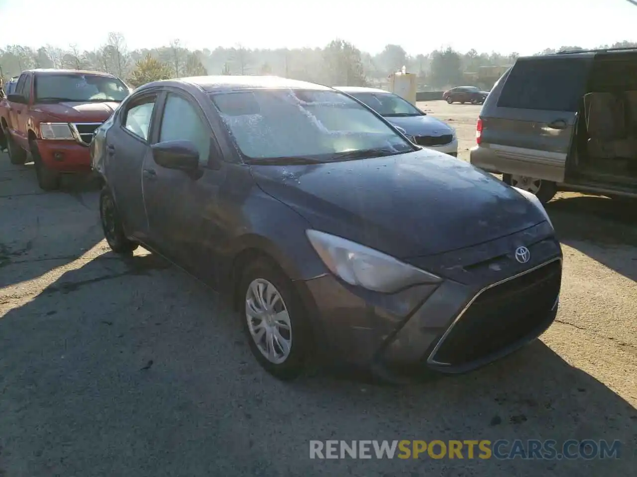 1 Photograph of a damaged car 3MYDLBYVXKY504523 TOYOTA YARIS 2019