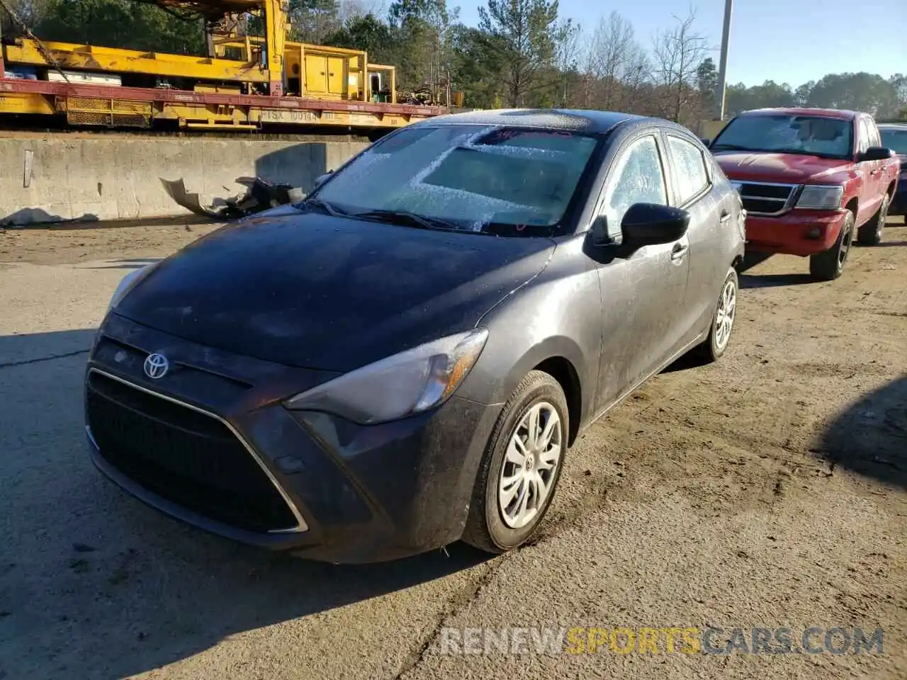 2 Photograph of a damaged car 3MYDLBYVXKY504523 TOYOTA YARIS 2019