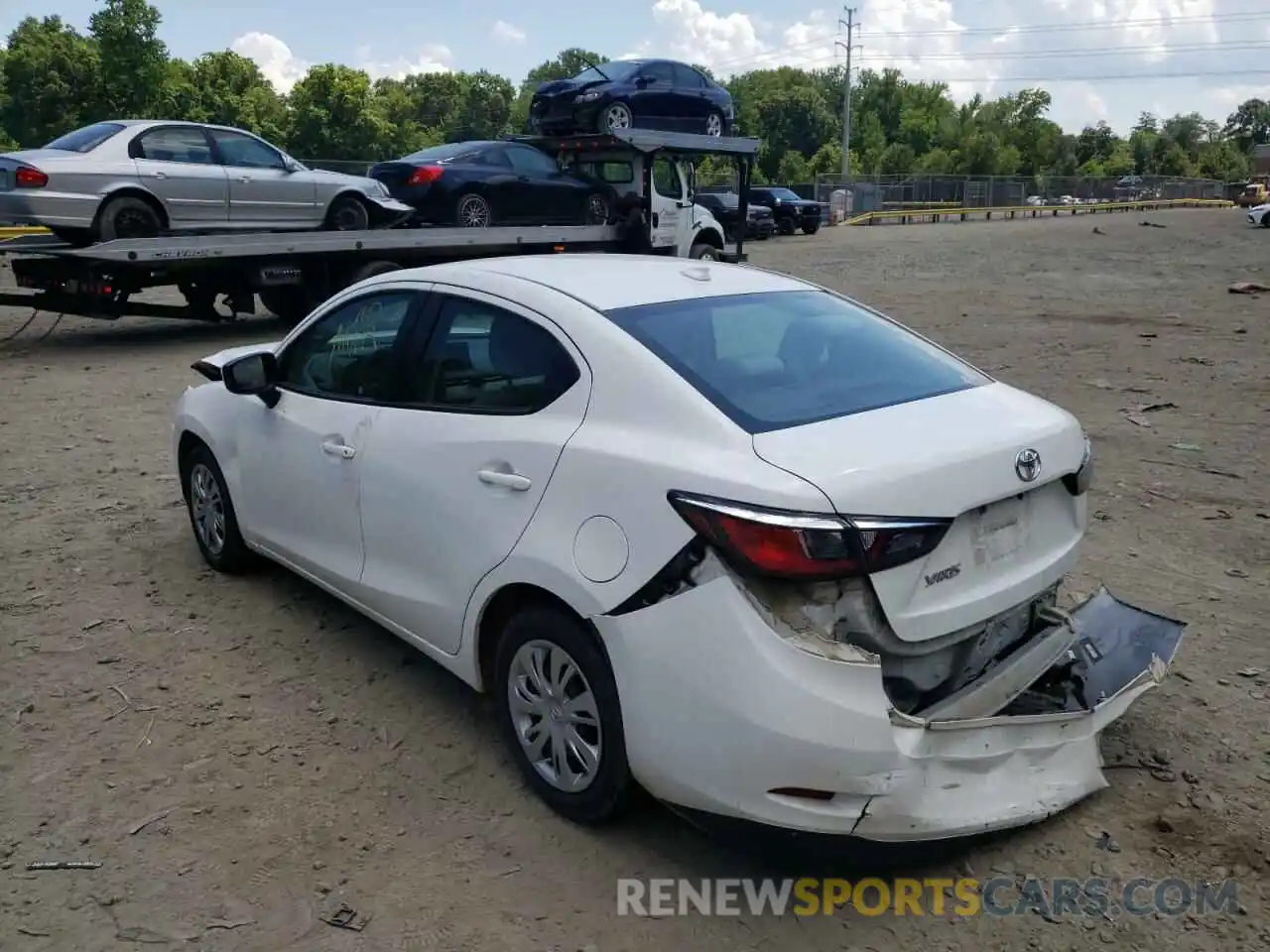 3 Photograph of a damaged car 3MYDLBYVXKY505073 TOYOTA YARIS 2019