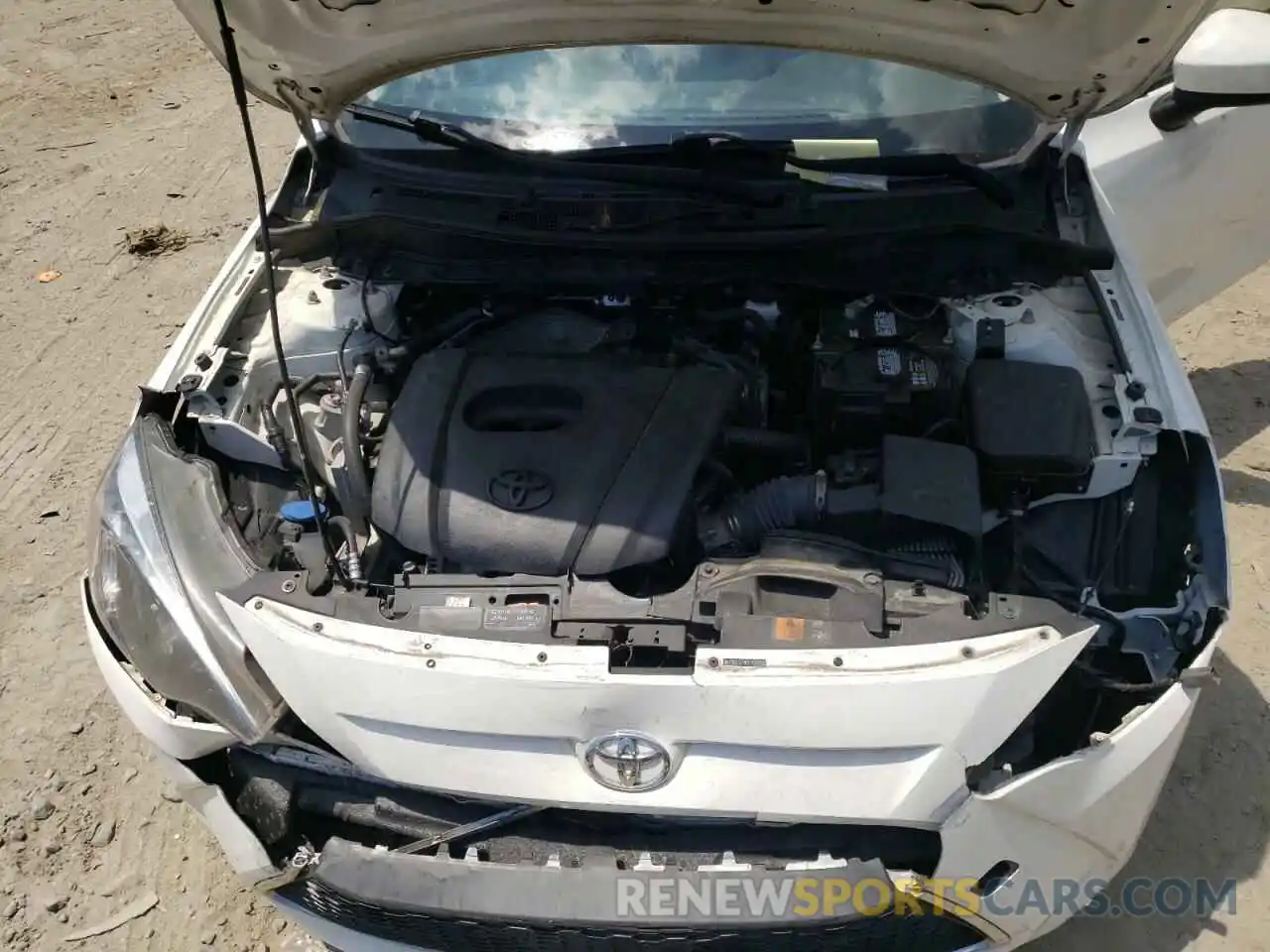 7 Photograph of a damaged car 3MYDLBYVXKY505073 TOYOTA YARIS 2019