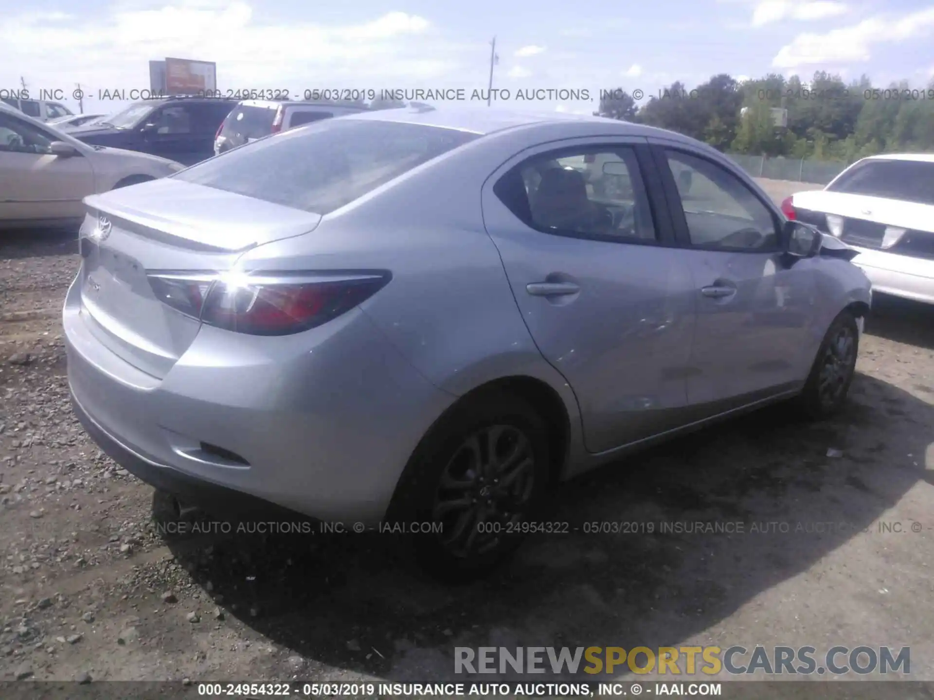 4 Photograph of a damaged car 3MYDLBYVXKY505901 TOYOTA YARIS 2019