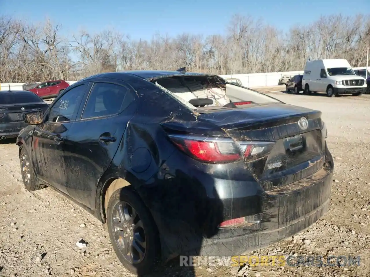 3 Photograph of a damaged car 3MYDLBYVXKY507017 TOYOTA YARIS 2019