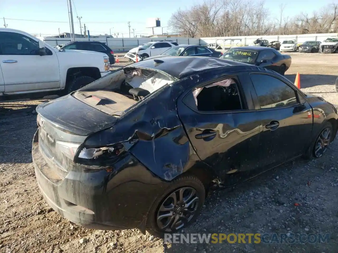 9 Photograph of a damaged car 3MYDLBYVXKY507017 TOYOTA YARIS 2019