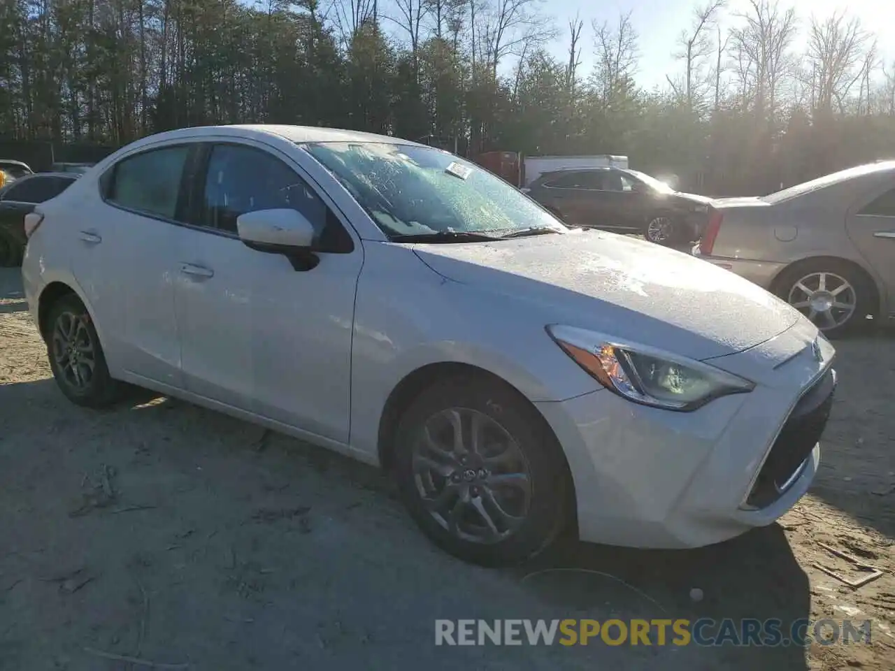 4 Photograph of a damaged car 3MYDLBYVXKY507339 TOYOTA YARIS 2019