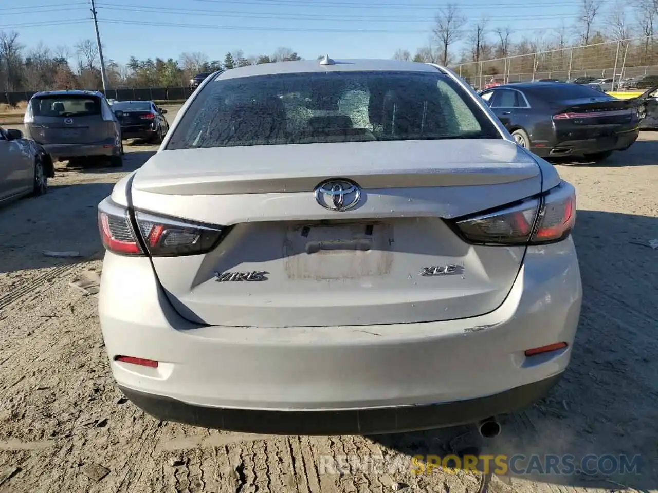 6 Photograph of a damaged car 3MYDLBYVXKY507339 TOYOTA YARIS 2019