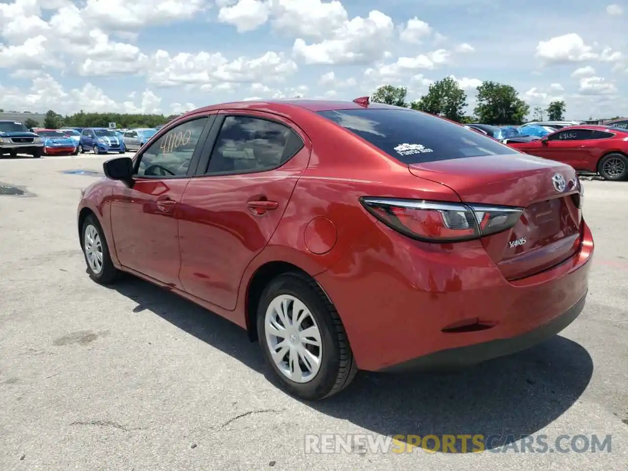 3 Photograph of a damaged car 3MYDLBYVXKY507468 TOYOTA YARIS 2019