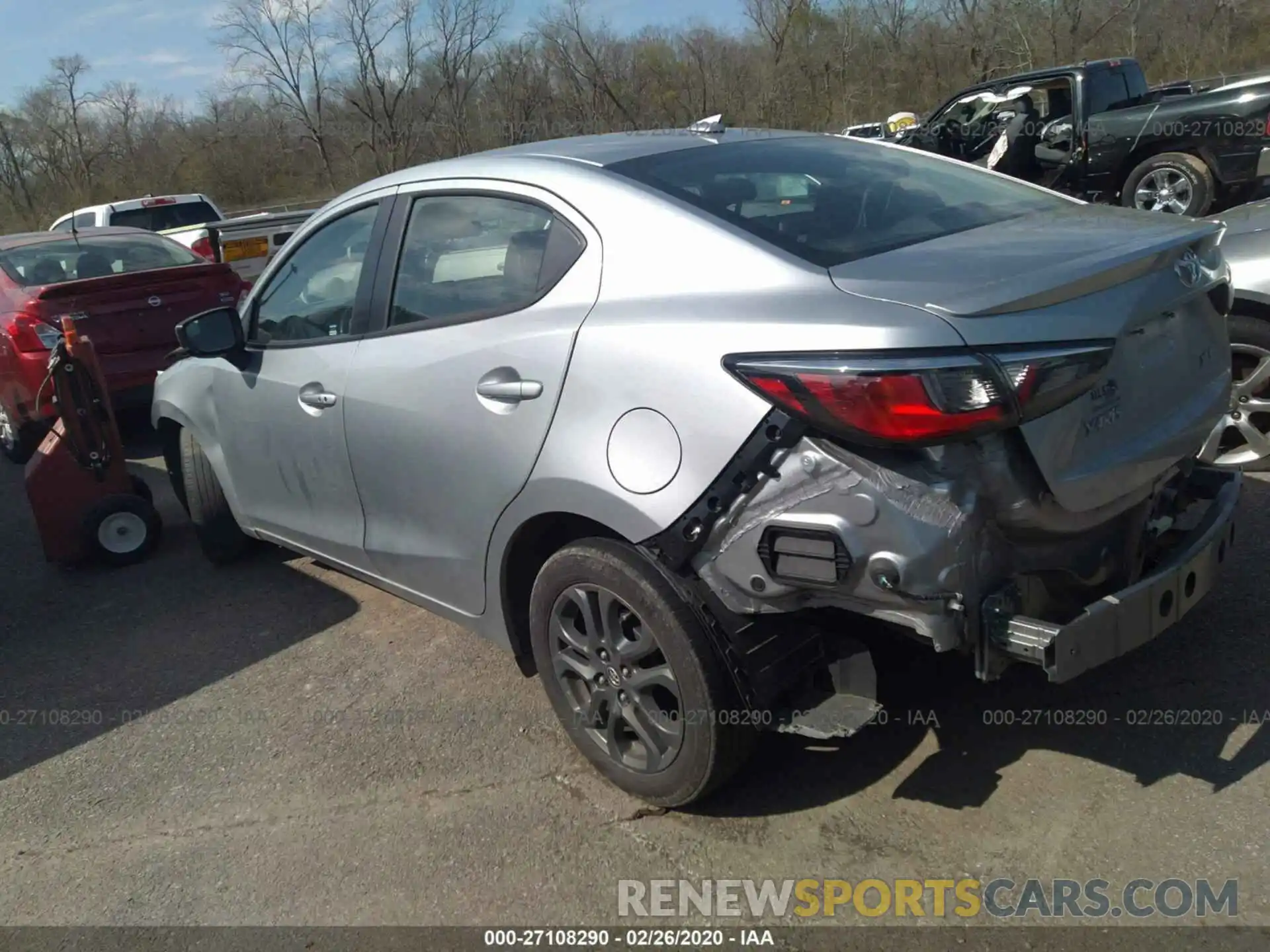 3 Photograph of a damaged car 3MYDLBYVXKY507728 TOYOTA YARIS 2019