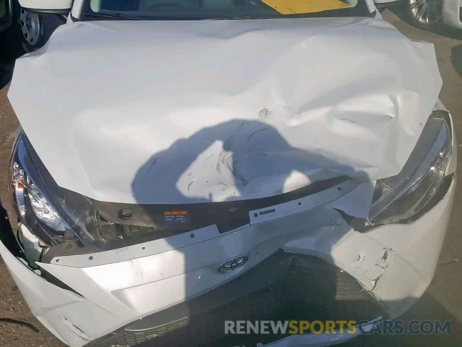 7 Photograph of a damaged car 3MYDLBYVXKY508913 TOYOTA YARIS 2019