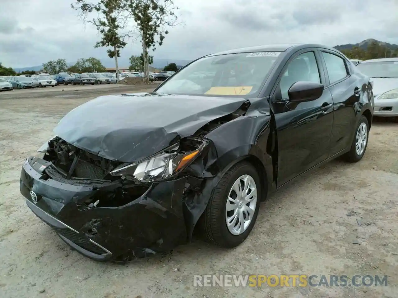 2 Photograph of a damaged car 3MYDLBYVXKY509107 TOYOTA YARIS 2019