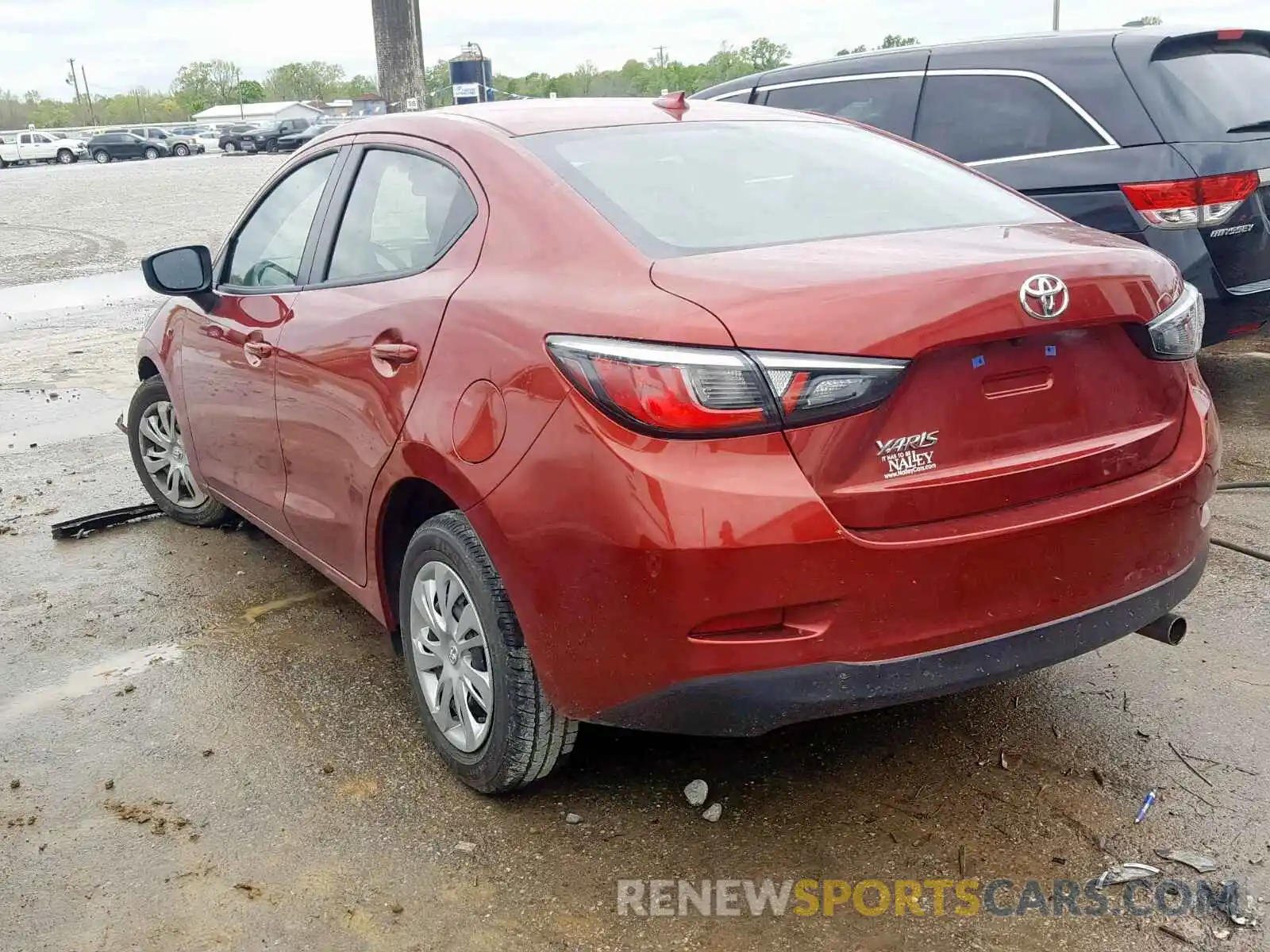 3 Photograph of a damaged car 3MYDLBYVXKY509298 TOYOTA YARIS 2019