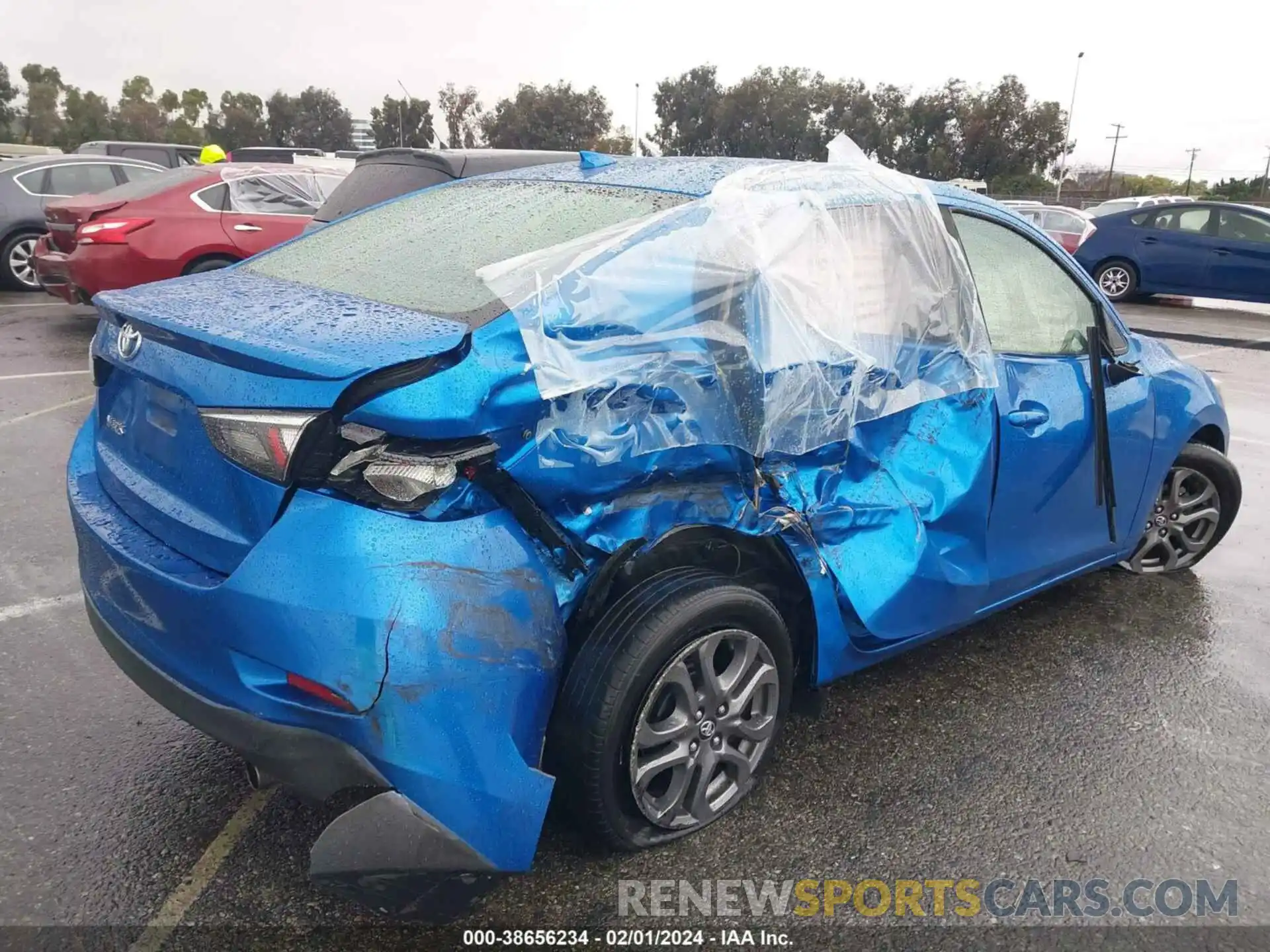 6 Photograph of a damaged car 3MYDLBYVXKY509527 TOYOTA YARIS 2019