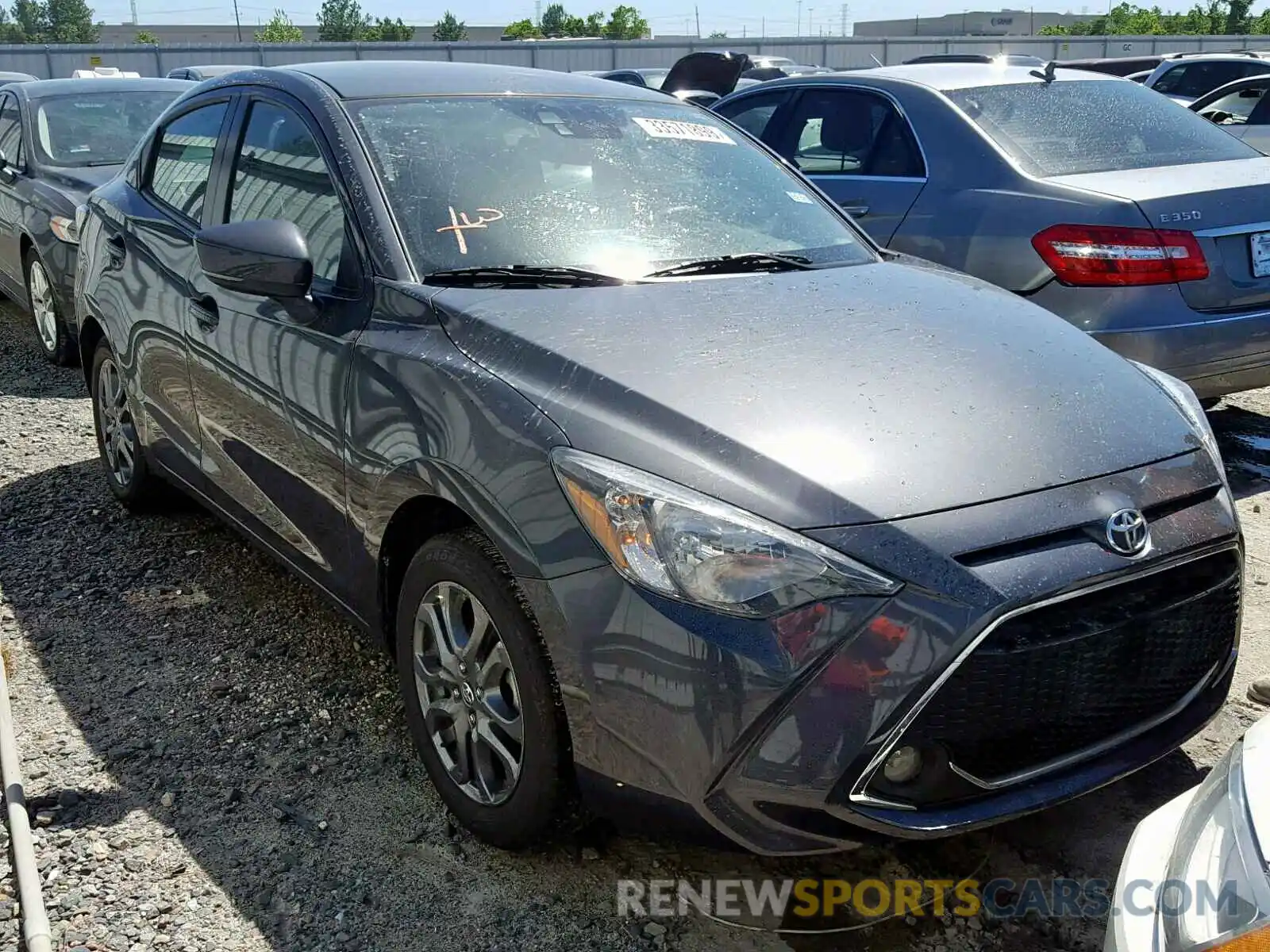 1 Photograph of a damaged car 3MYDLBYVXKY509642 TOYOTA YARIS 2019