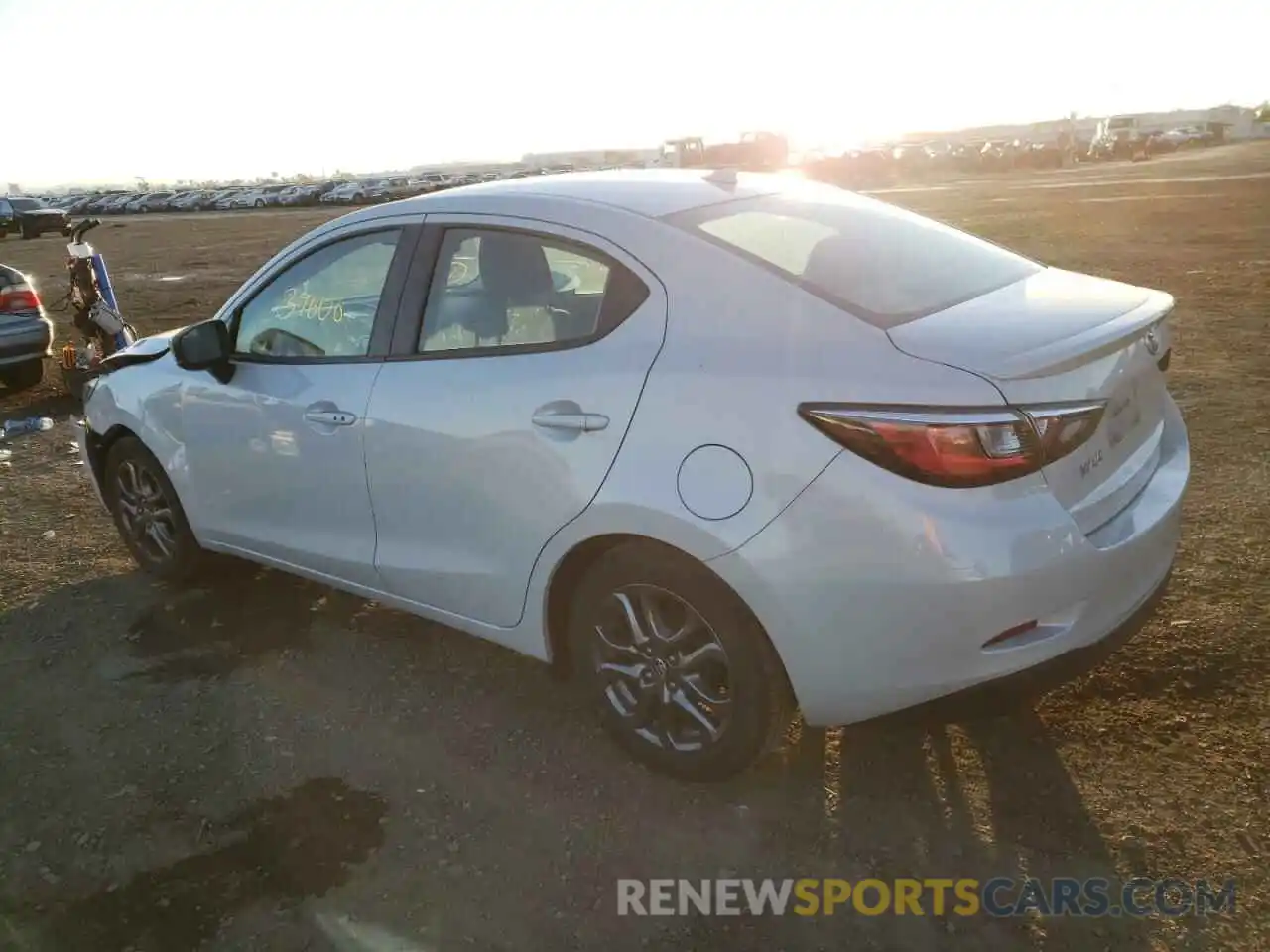 3 Photograph of a damaged car 3MYDLBYVXKY510970 TOYOTA YARIS 2019