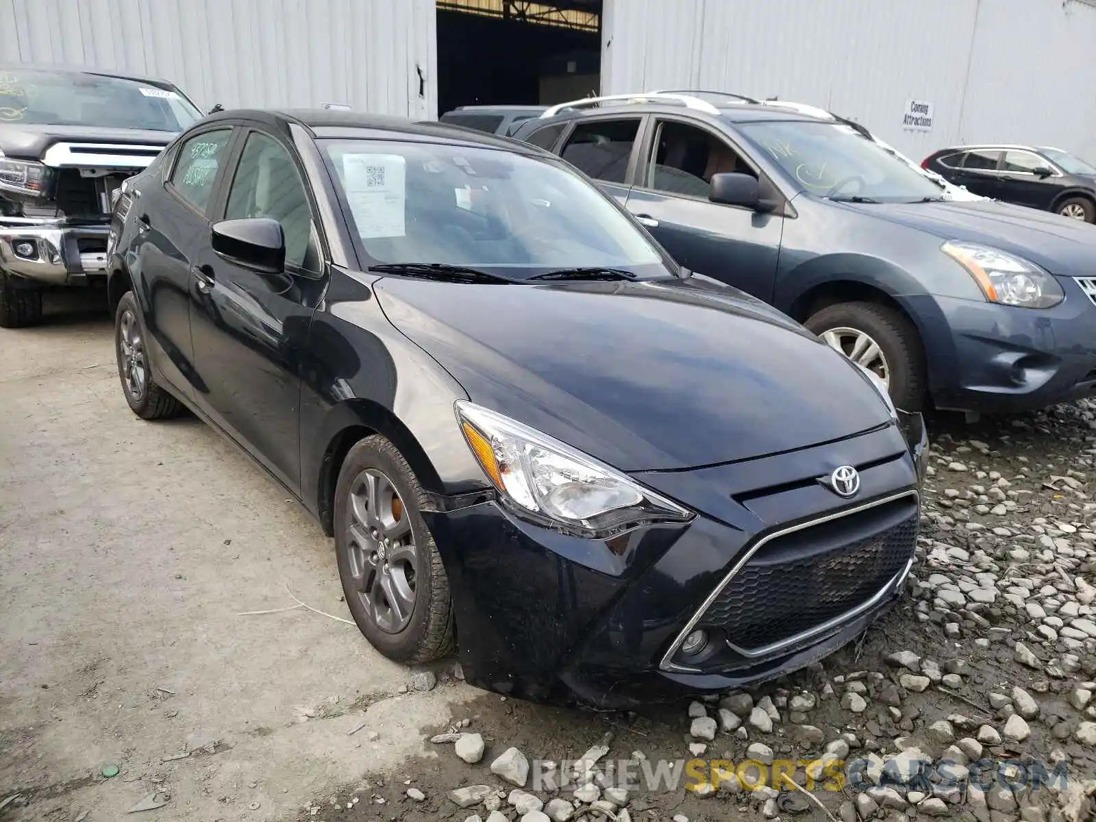 1 Фотография поврежденного автомобиля 3MYDLBYVXKY511679 TOYOTA YARIS 2019