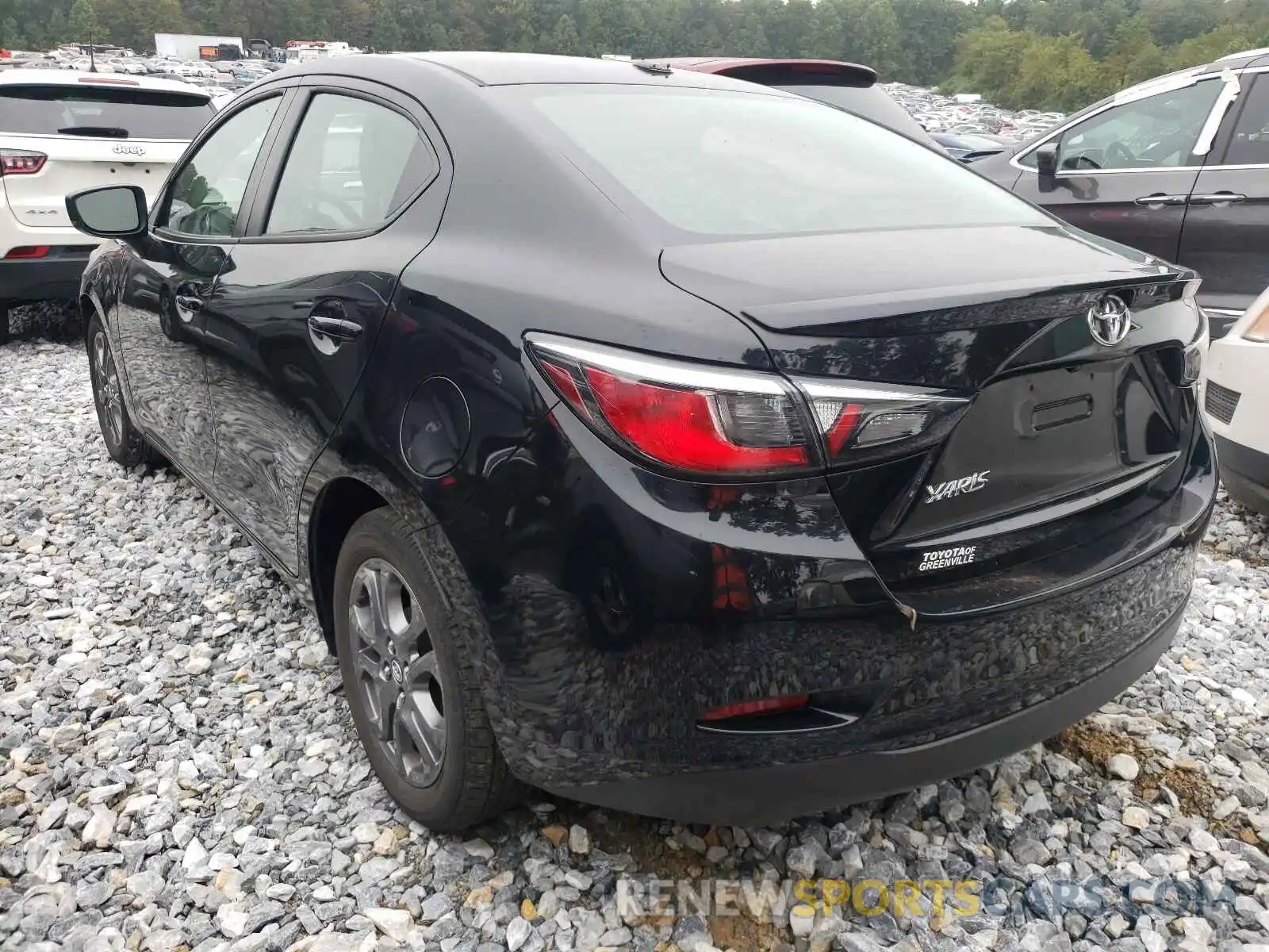 3 Photograph of a damaged car 3MYDLBYVXKY512038 TOYOTA YARIS 2019