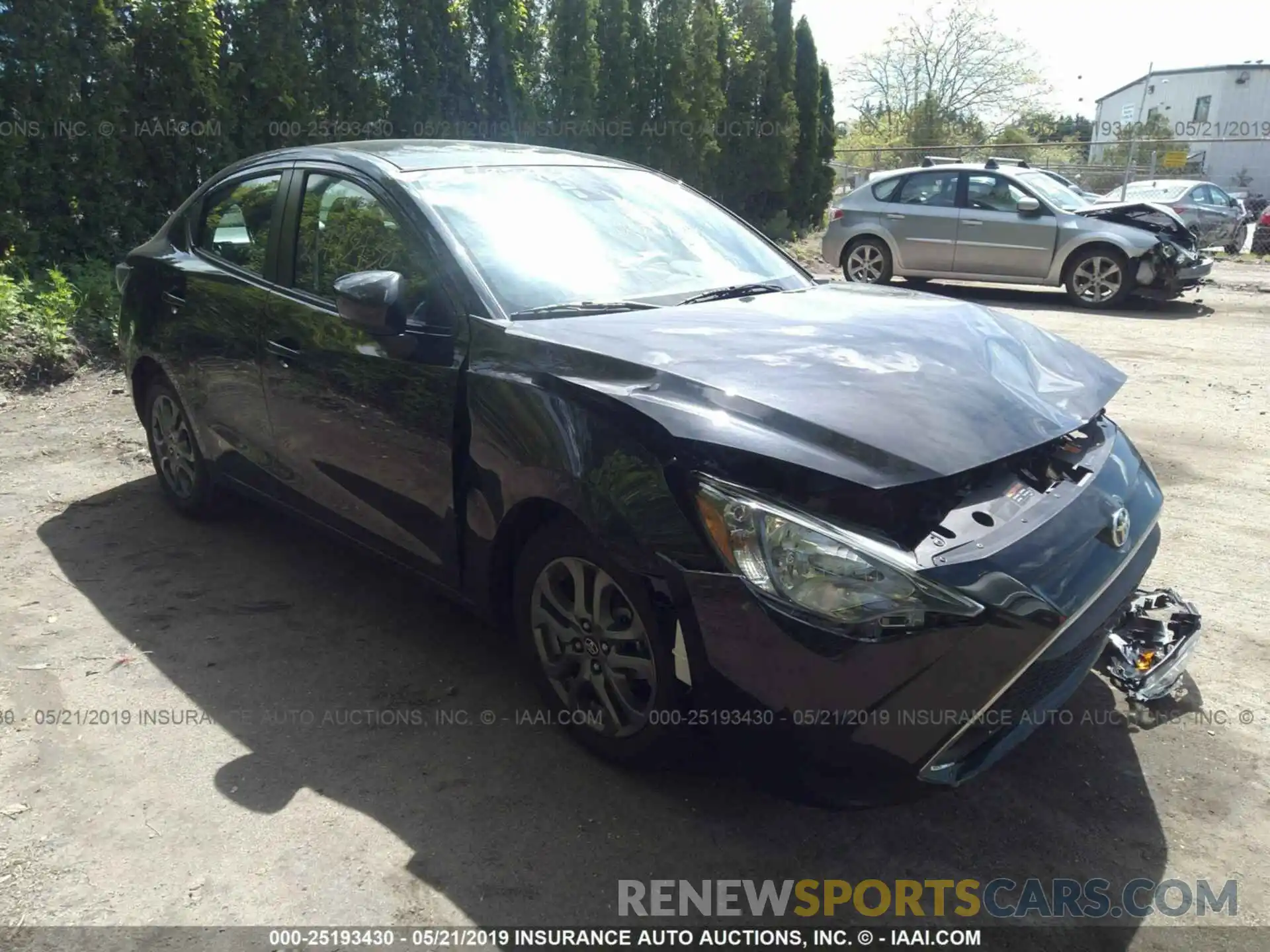 1 Photograph of a damaged car 3MYDLBYVXKY512203 TOYOTA YARIS 2019